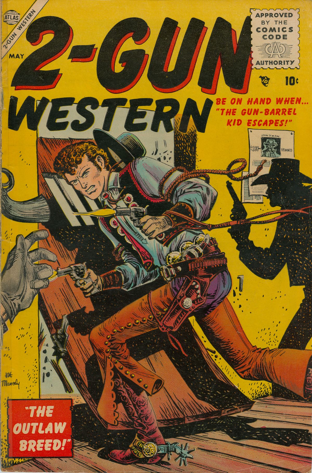 Read online Two Gun Western comic -  Issue #4 - 1
