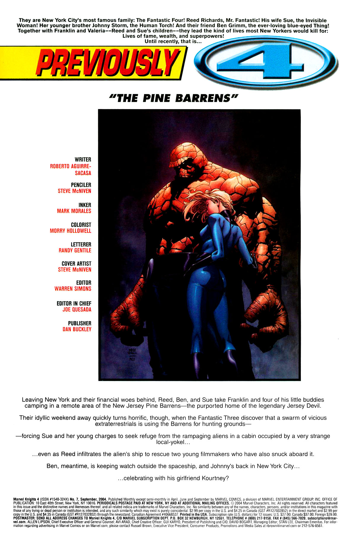 Read online Marvel Knights 4 comic -  Issue #7 - 2