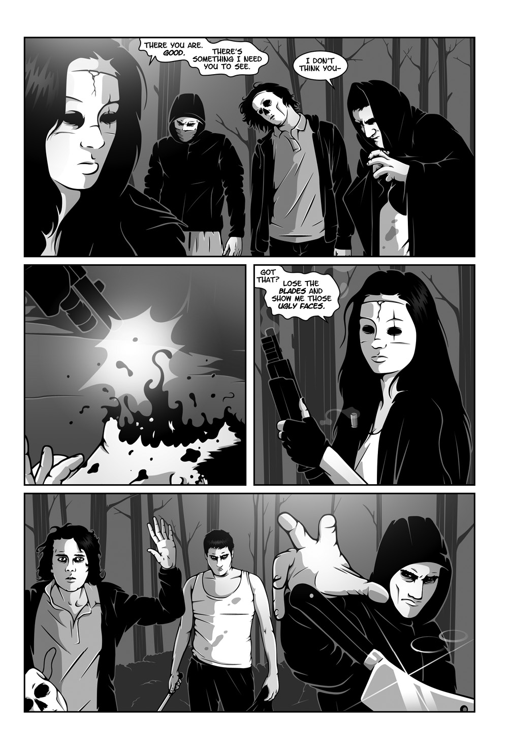 Read online Hollow Girl comic -  Issue #8 - 32