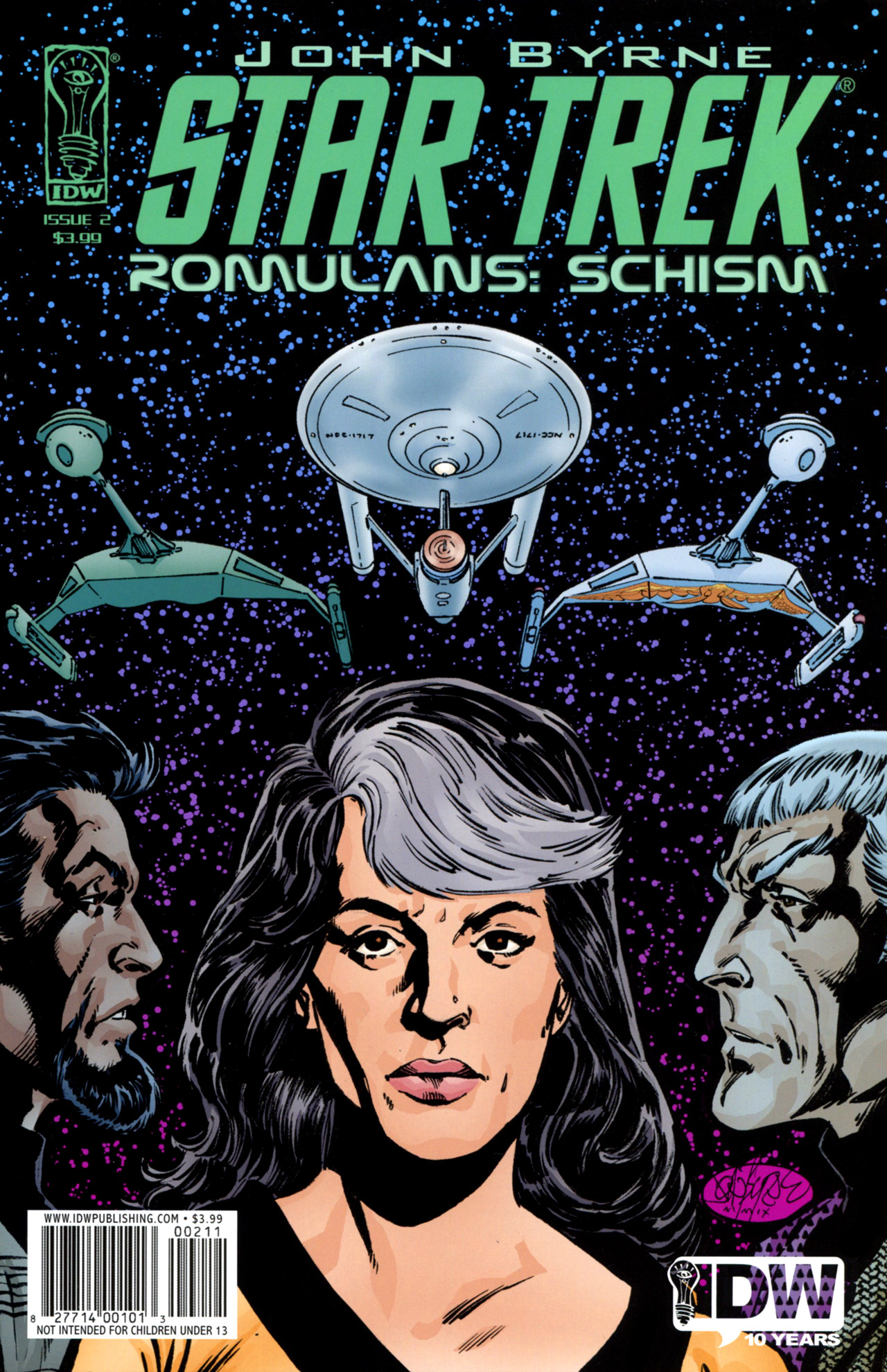 Read online Star Trek: Romulans Schism comic -  Issue #2 - 1