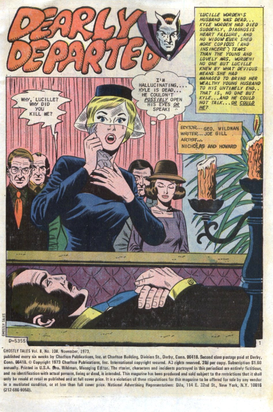 Read online Ghostly Tales comic -  Issue #108 - 3