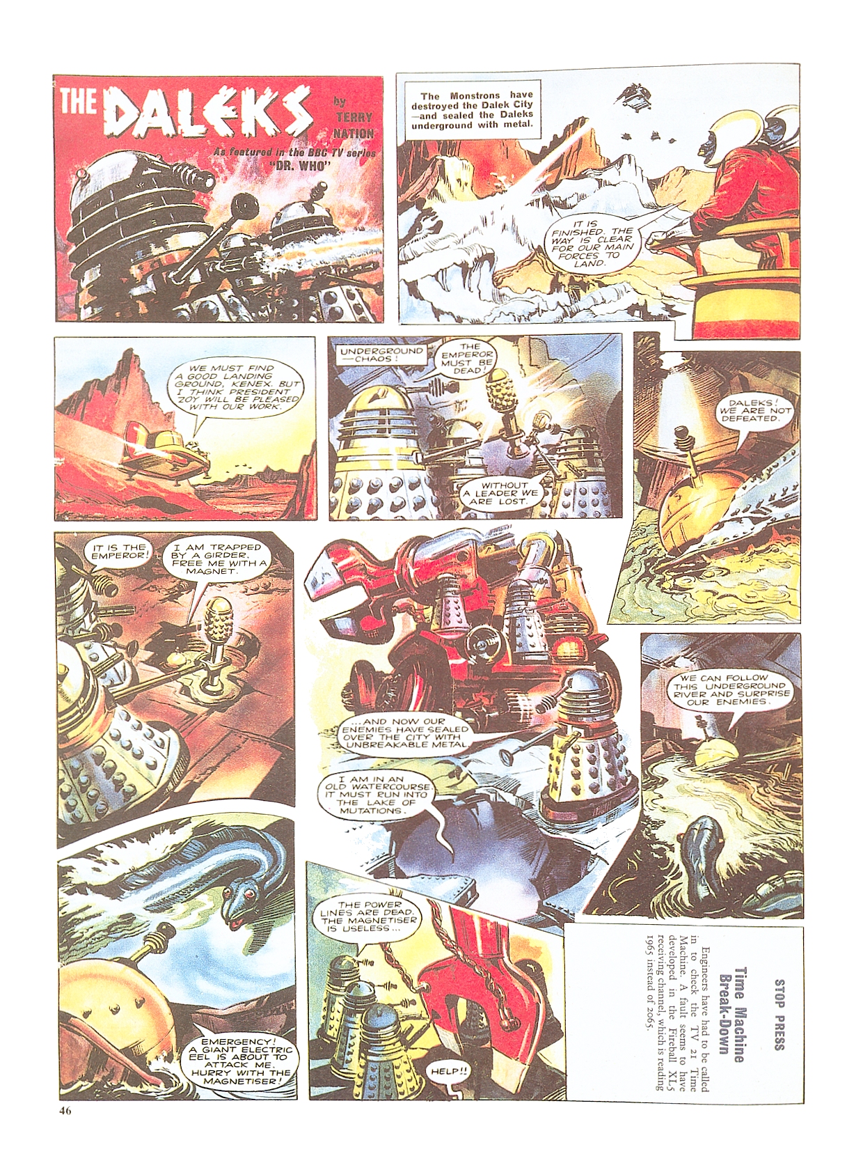 Read online Dalek Chronicles comic -  Issue # TPB - 46