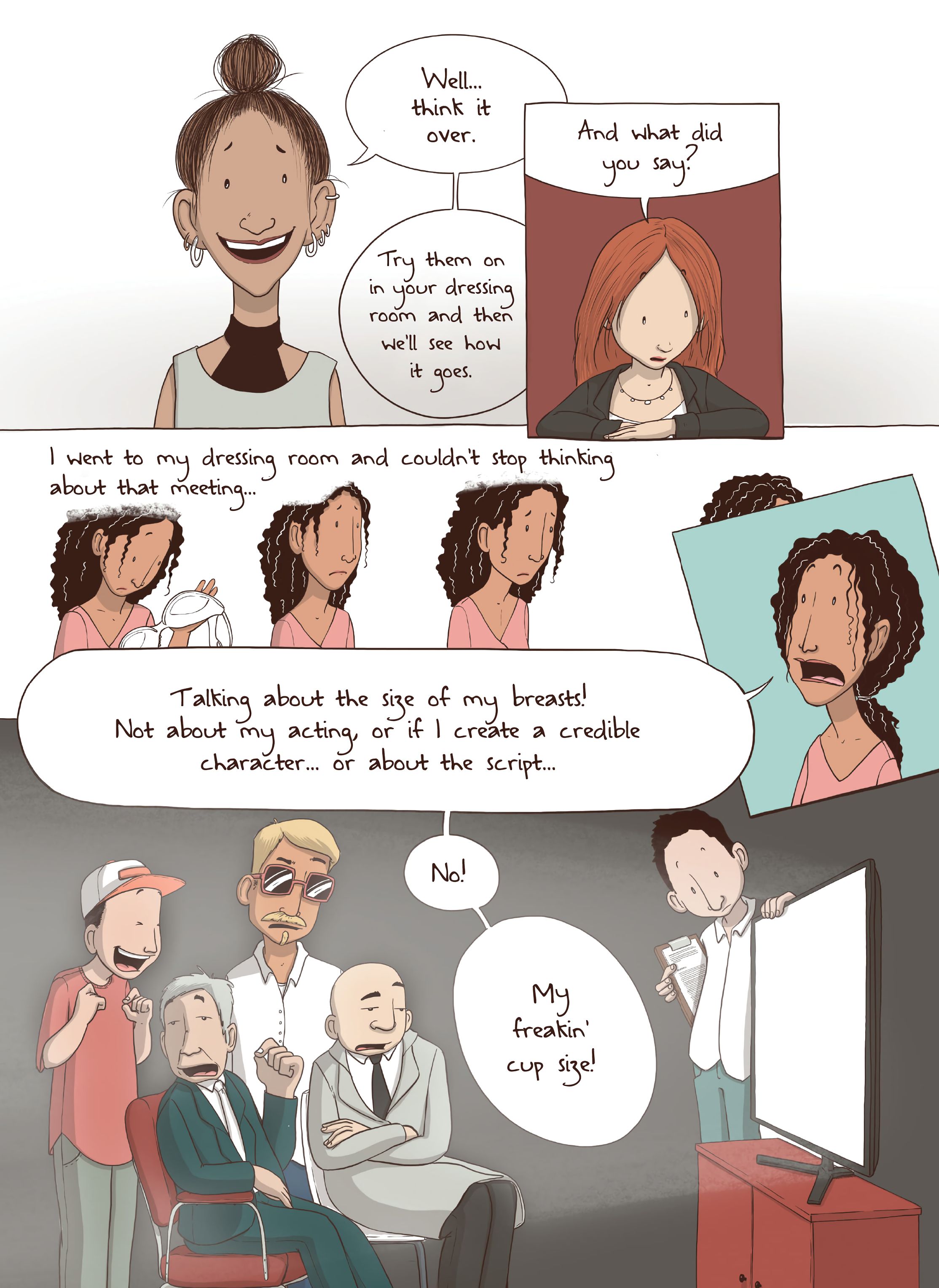 Read online Voices That Count: A Comics Anthology by Women comic -  Issue # TPB - 63