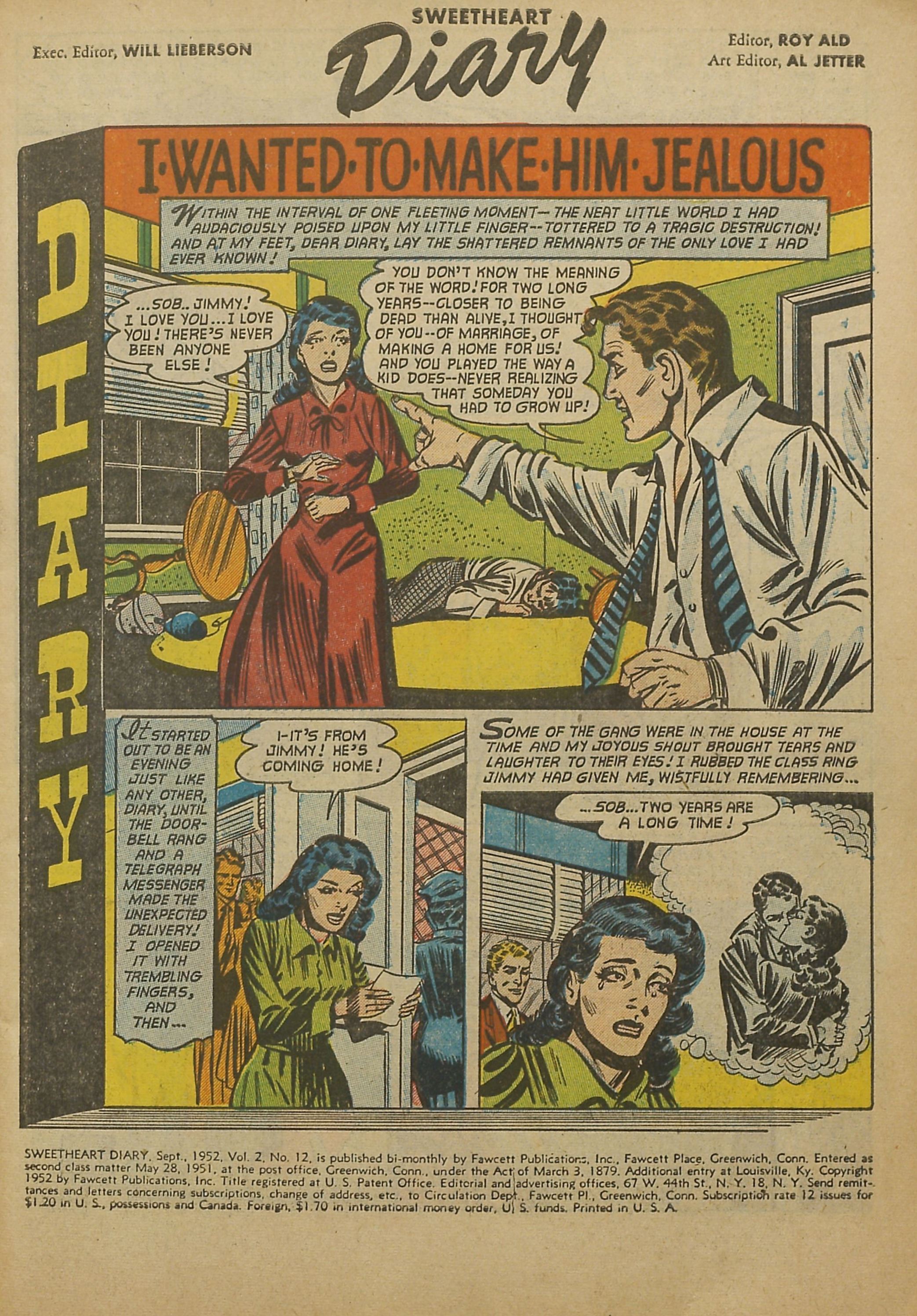 Read online Sweetheart Diary comic -  Issue #12 - 4