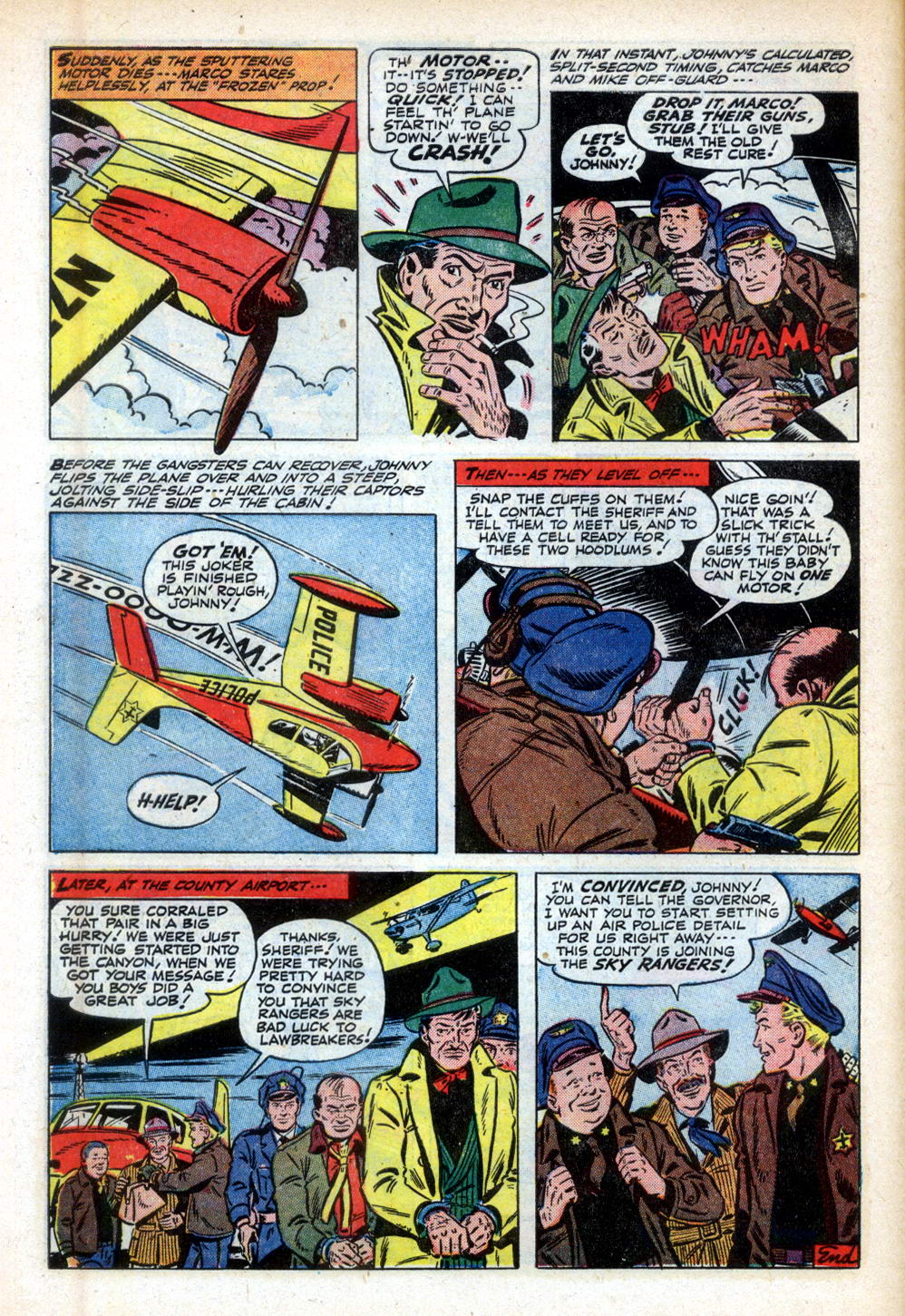 Read online Johnny Law Sky Ranger Adventures comic -  Issue #1 - 10