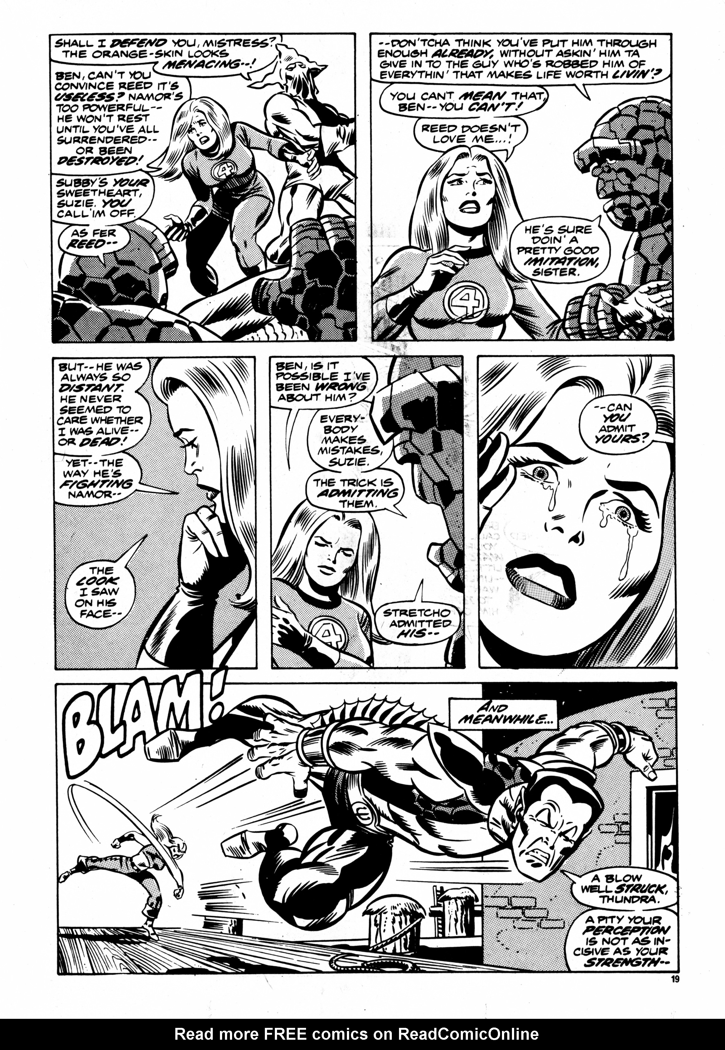 Read online Fantastic Four (1982) comic -  Issue #17 - 18