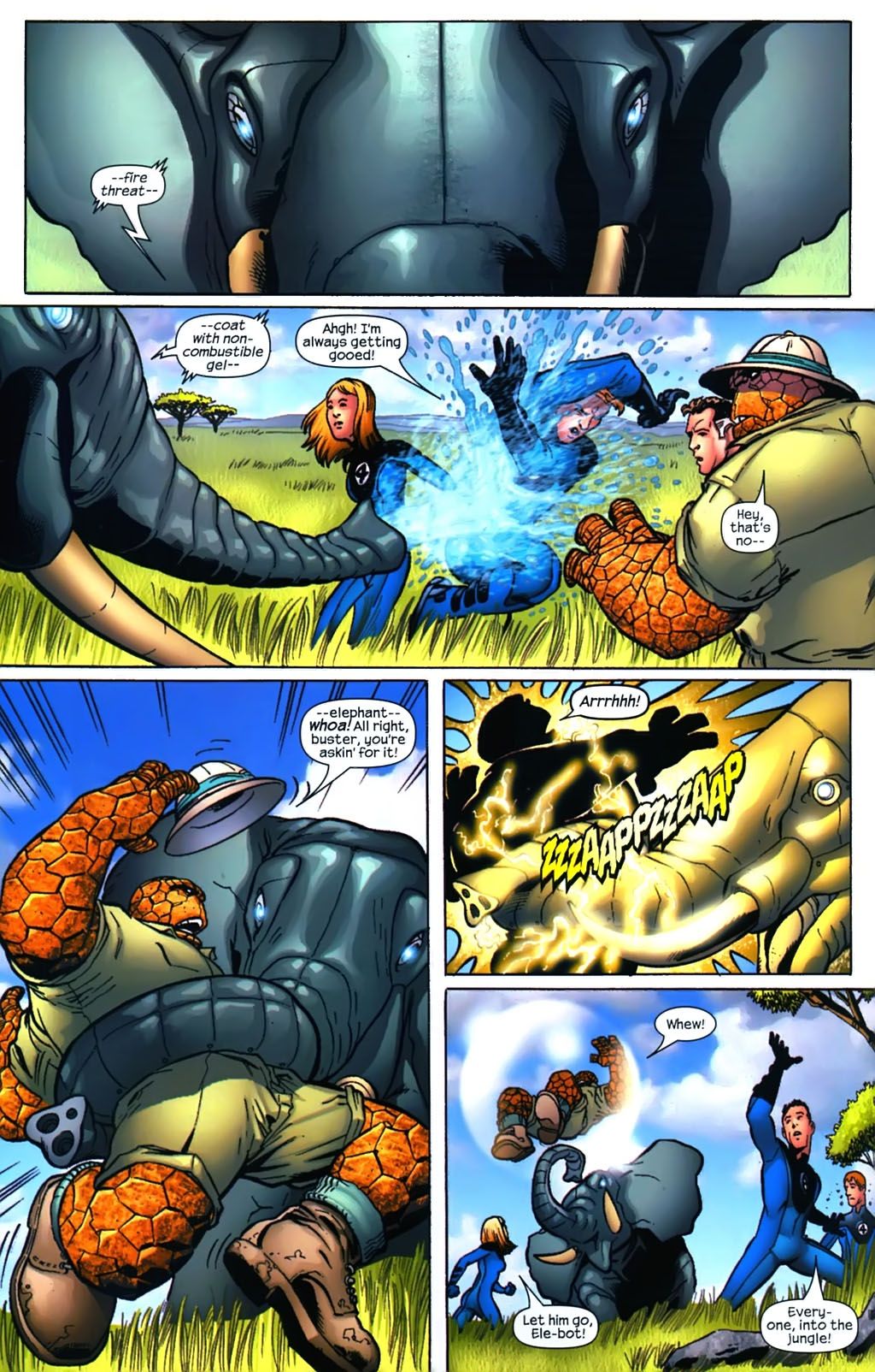 Read online Marvel Adventures Fantastic Four comic -  Issue #10 - 12