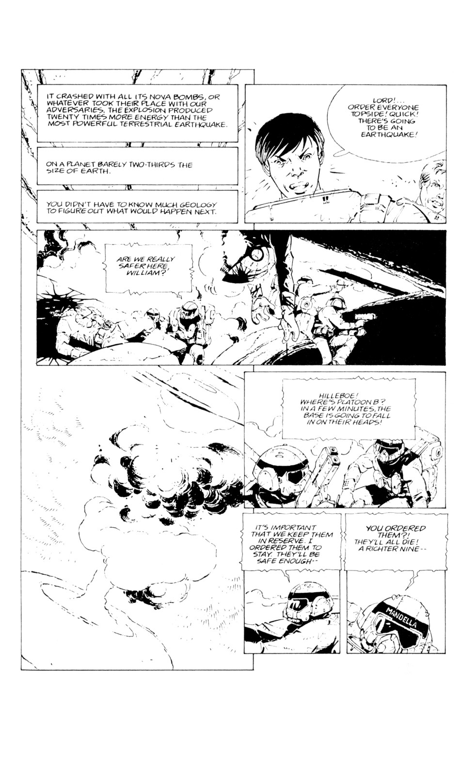 Read online The Forever War comic -  Issue #3 - 37