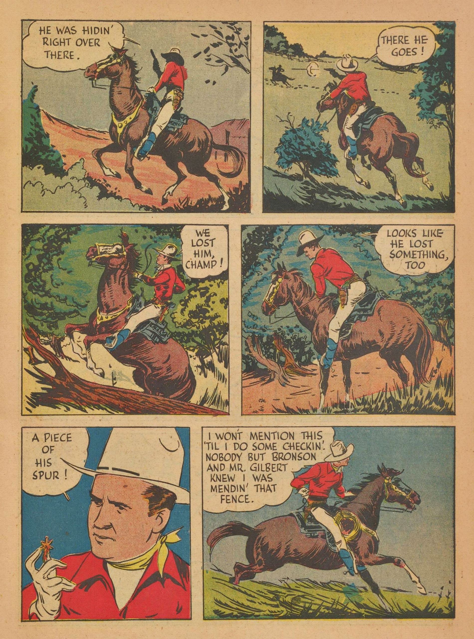 Read online Gene Autry Comics comic -  Issue #7 - 13