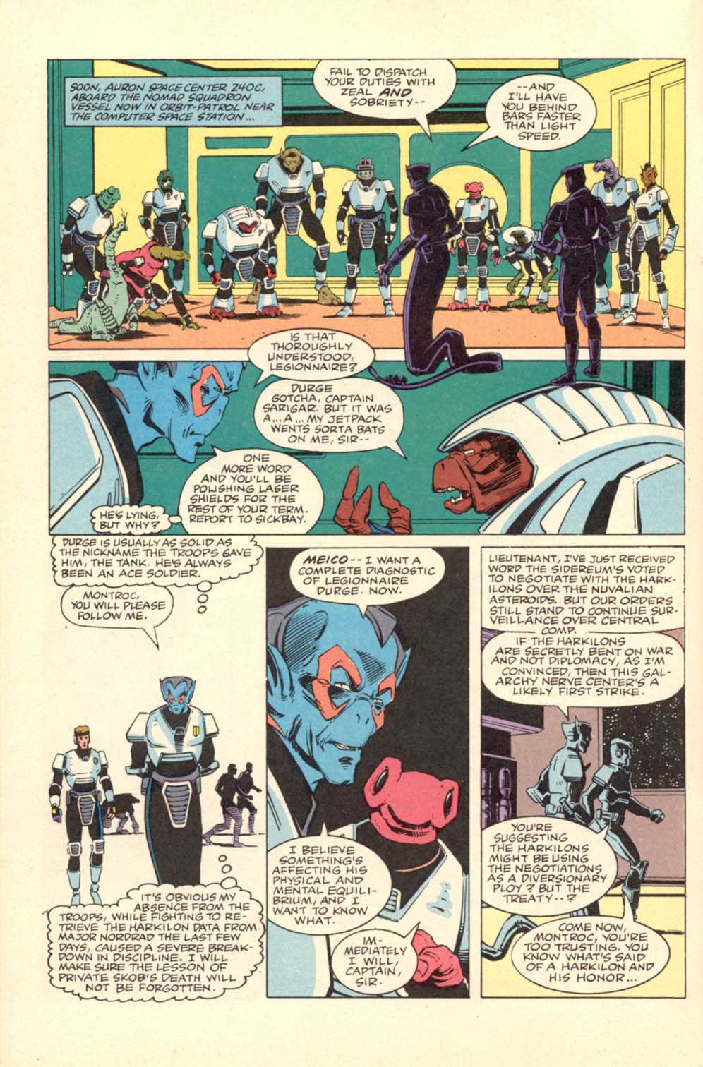 Read online Alien Legion comic -  Issue #6 - 10