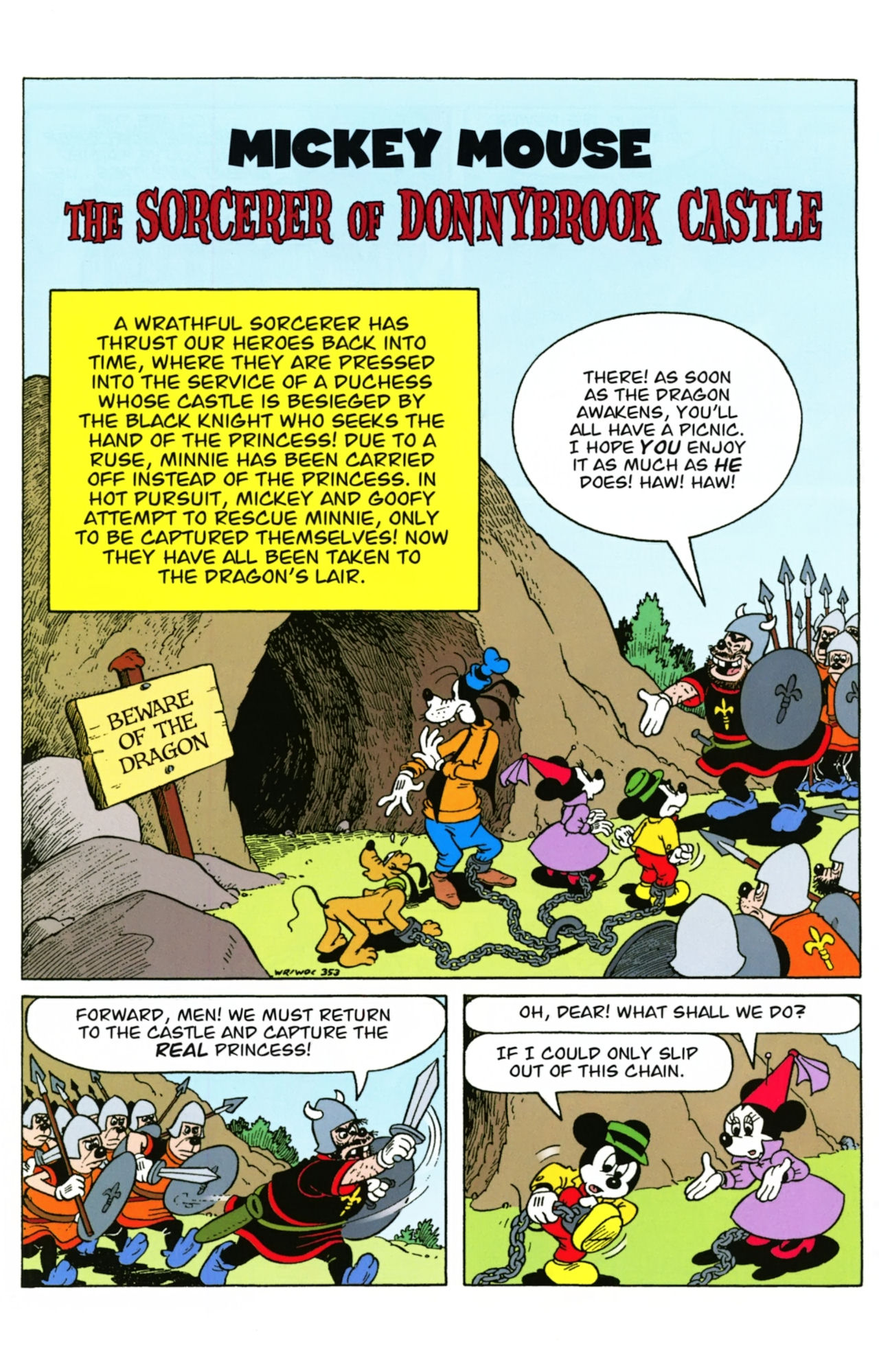 Read online Wizards of Mickey comic -  Issue #8 - 19