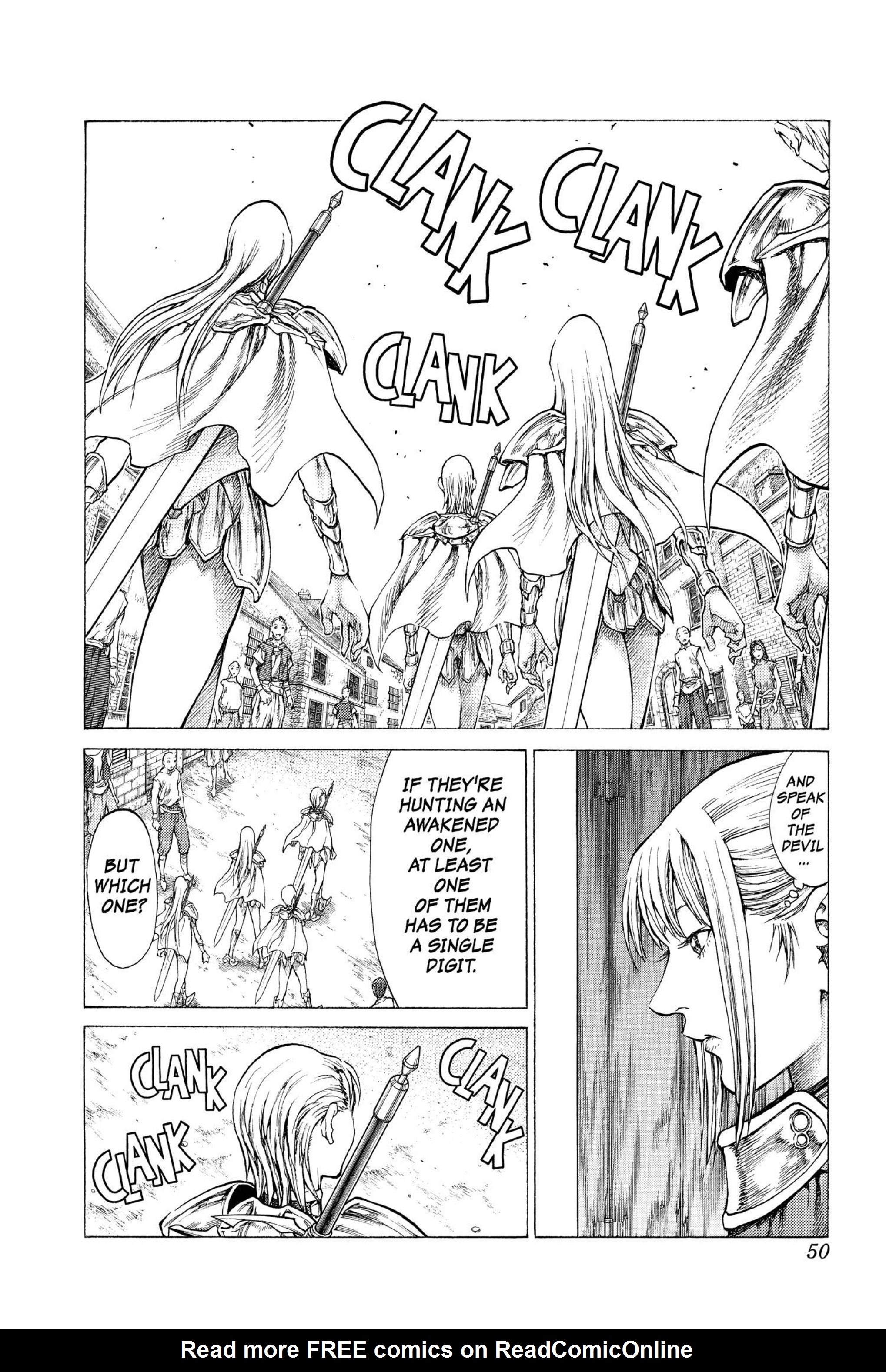 Read online Claymore comic -  Issue #8 - 47