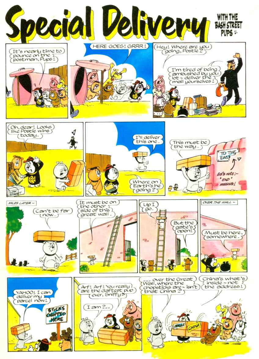 Read online Bash Street Kids comic -  Issue #1991 - 19