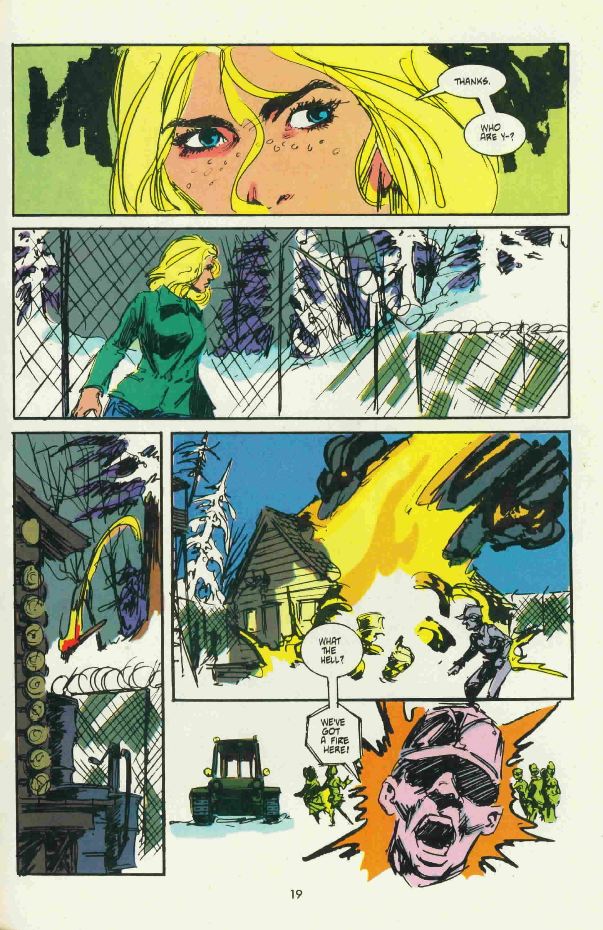 Read online Jon Sable, Freelance comic -  Issue #35 - 22