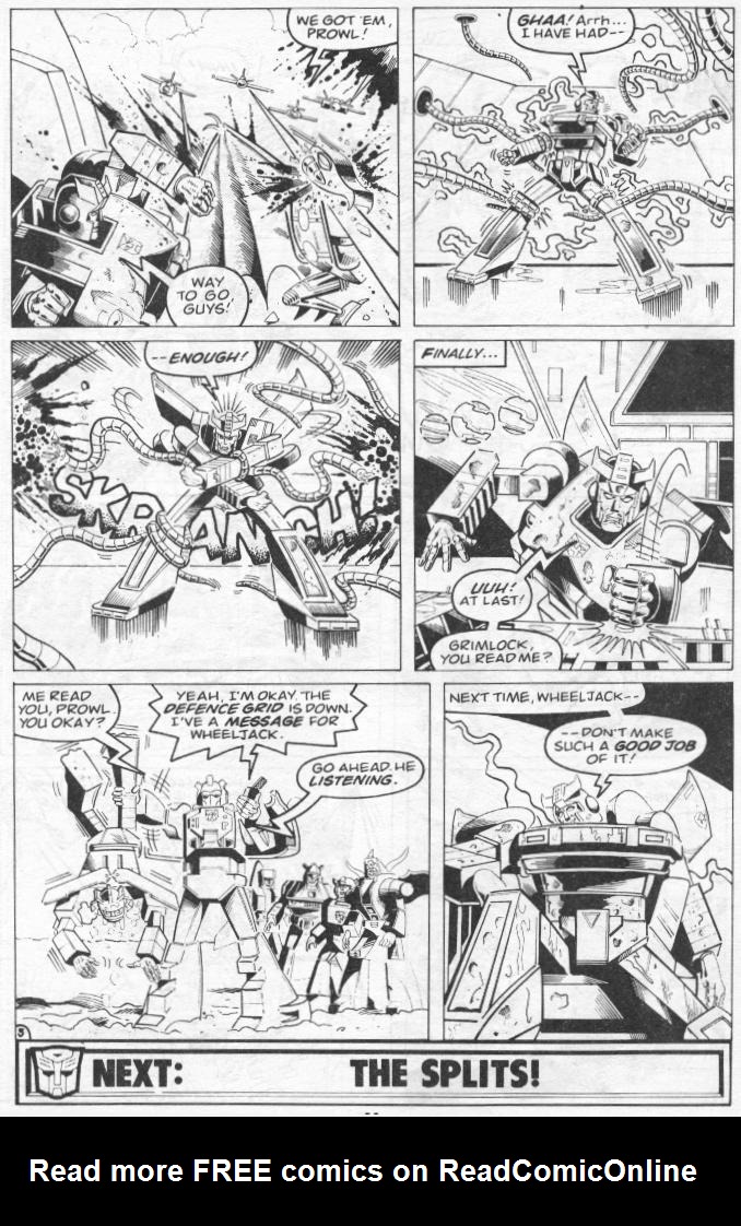 Read online The Transformers (UK) comic -  Issue #278 - 11