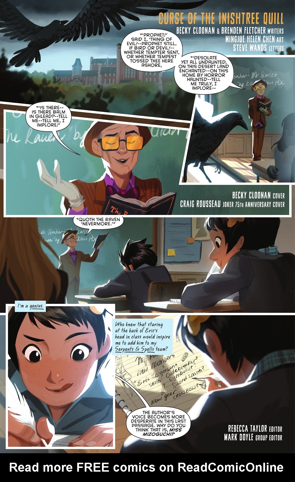 Read online Gotham Academy comic -  Issue # _The Complete Collection (Part 2) - 51