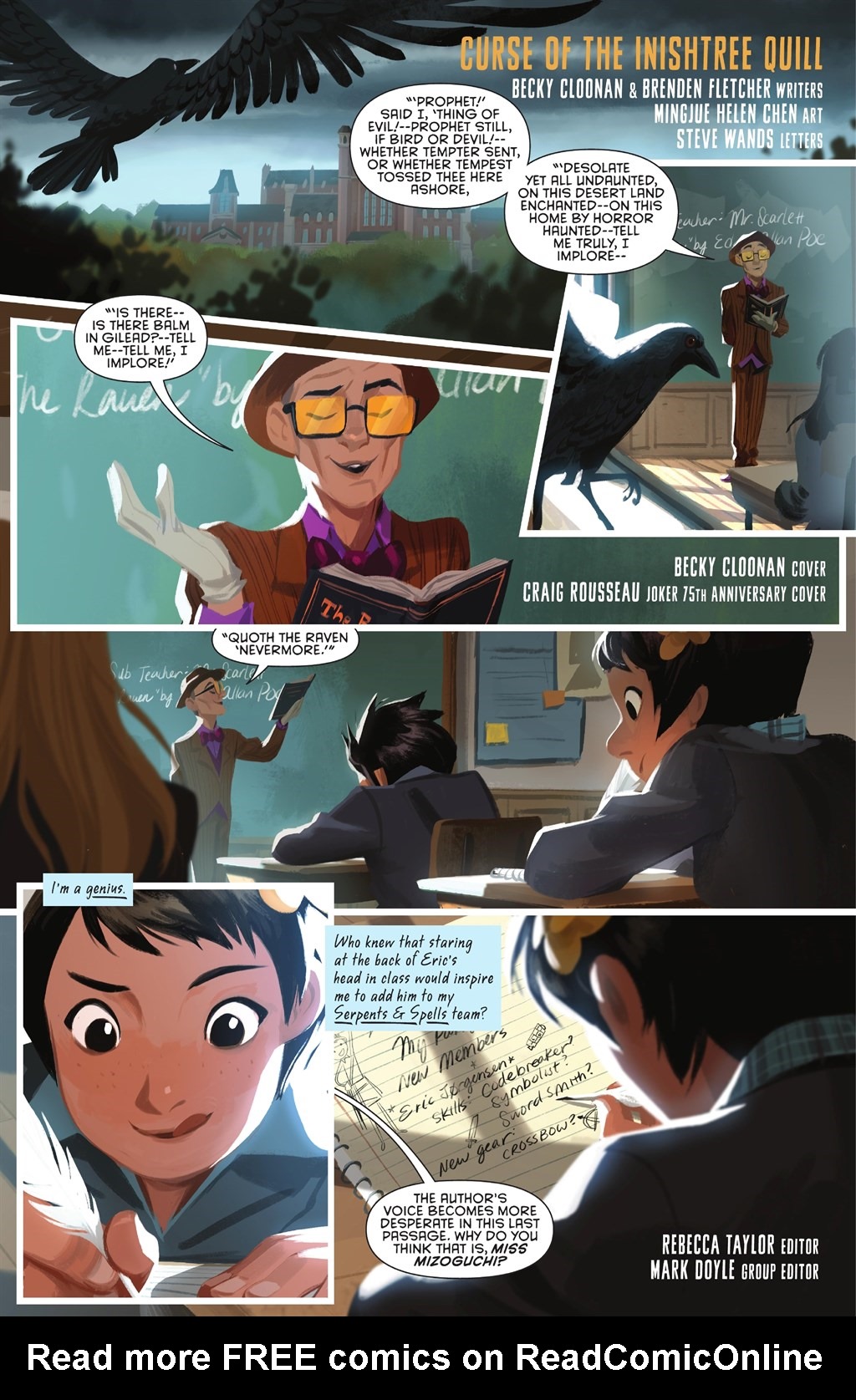 Read online Gotham Academy comic -  Issue # _The Complete Collection (Part 2) - 51