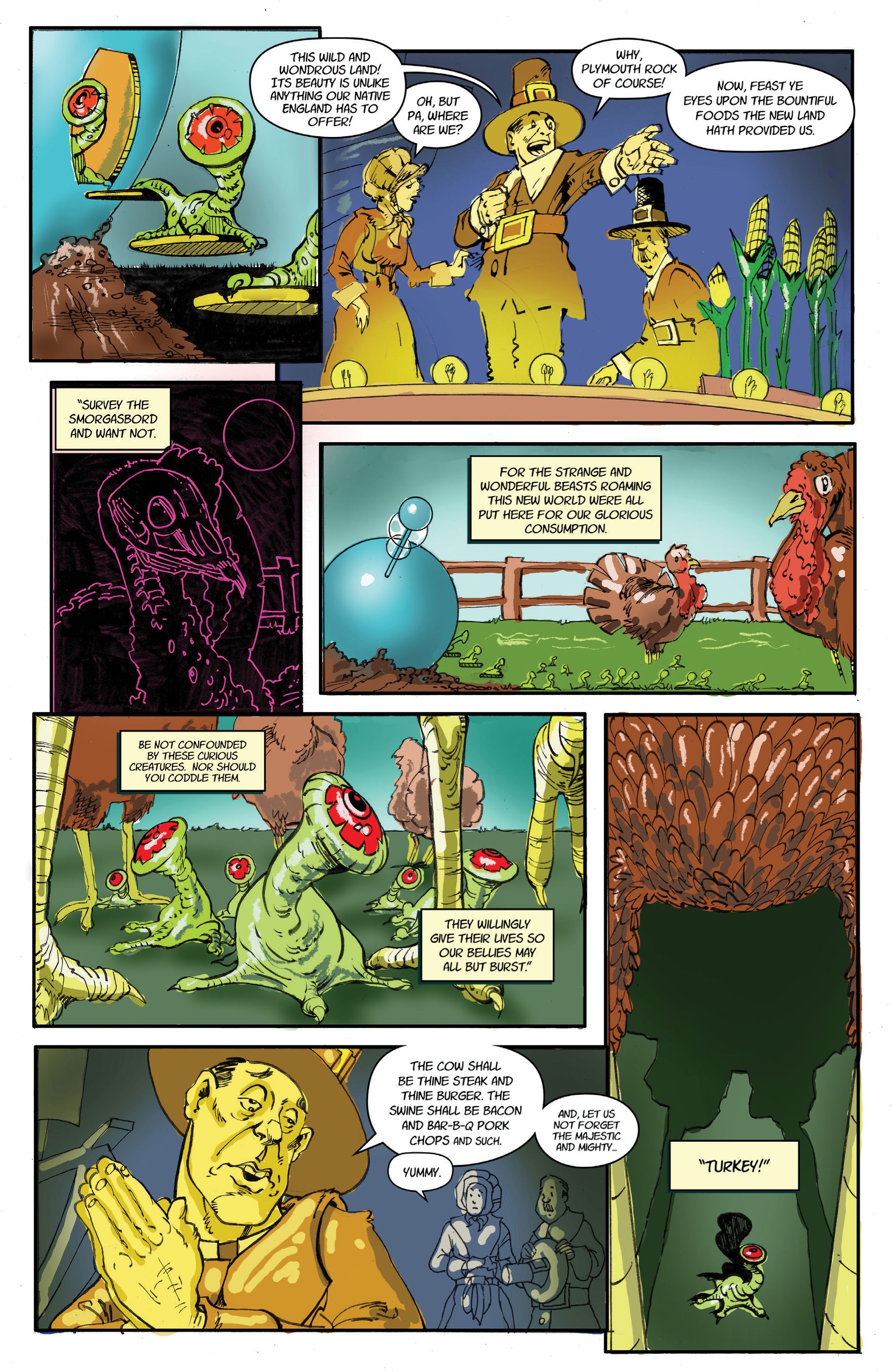 Read online Turkey Day comic -  Issue # Full - 7