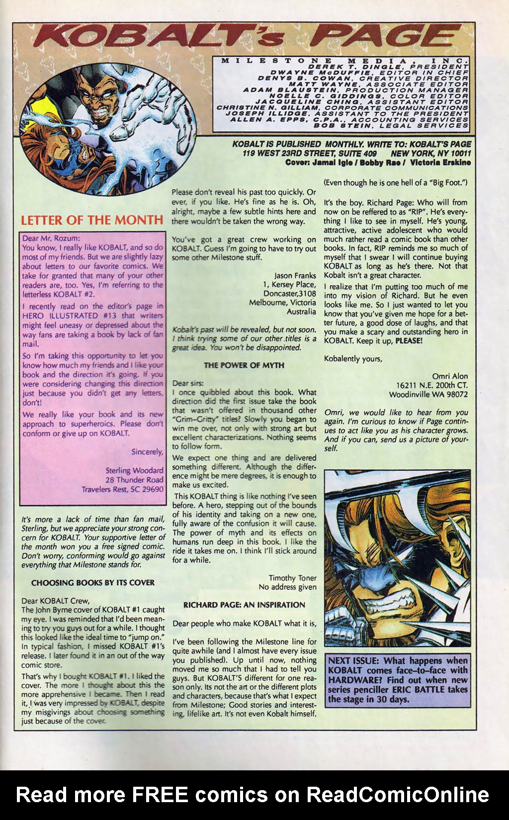 Read online Kobalt comic -  Issue #7 - 24