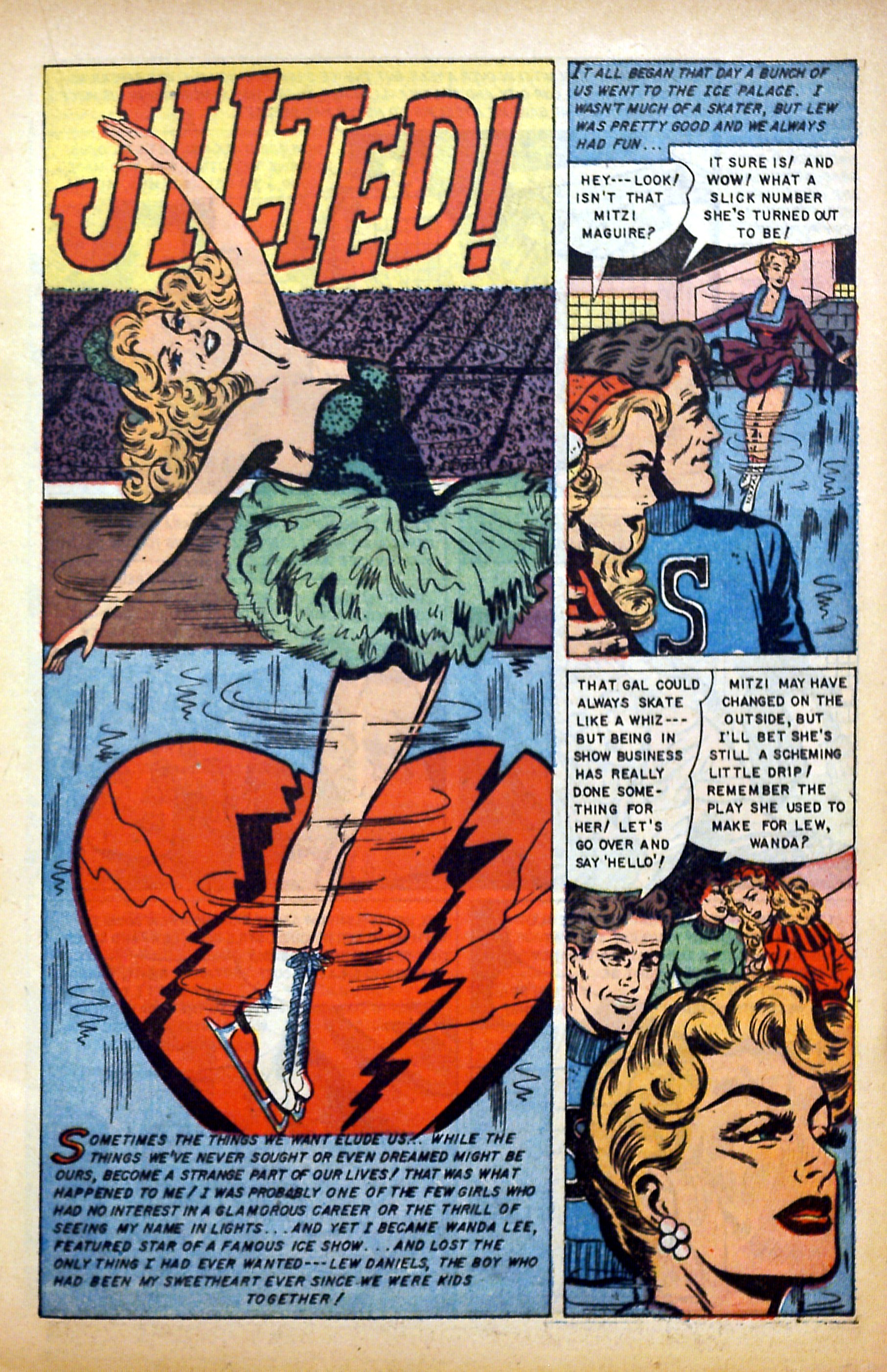 Read online Glamorous Romances comic -  Issue #77 - 17