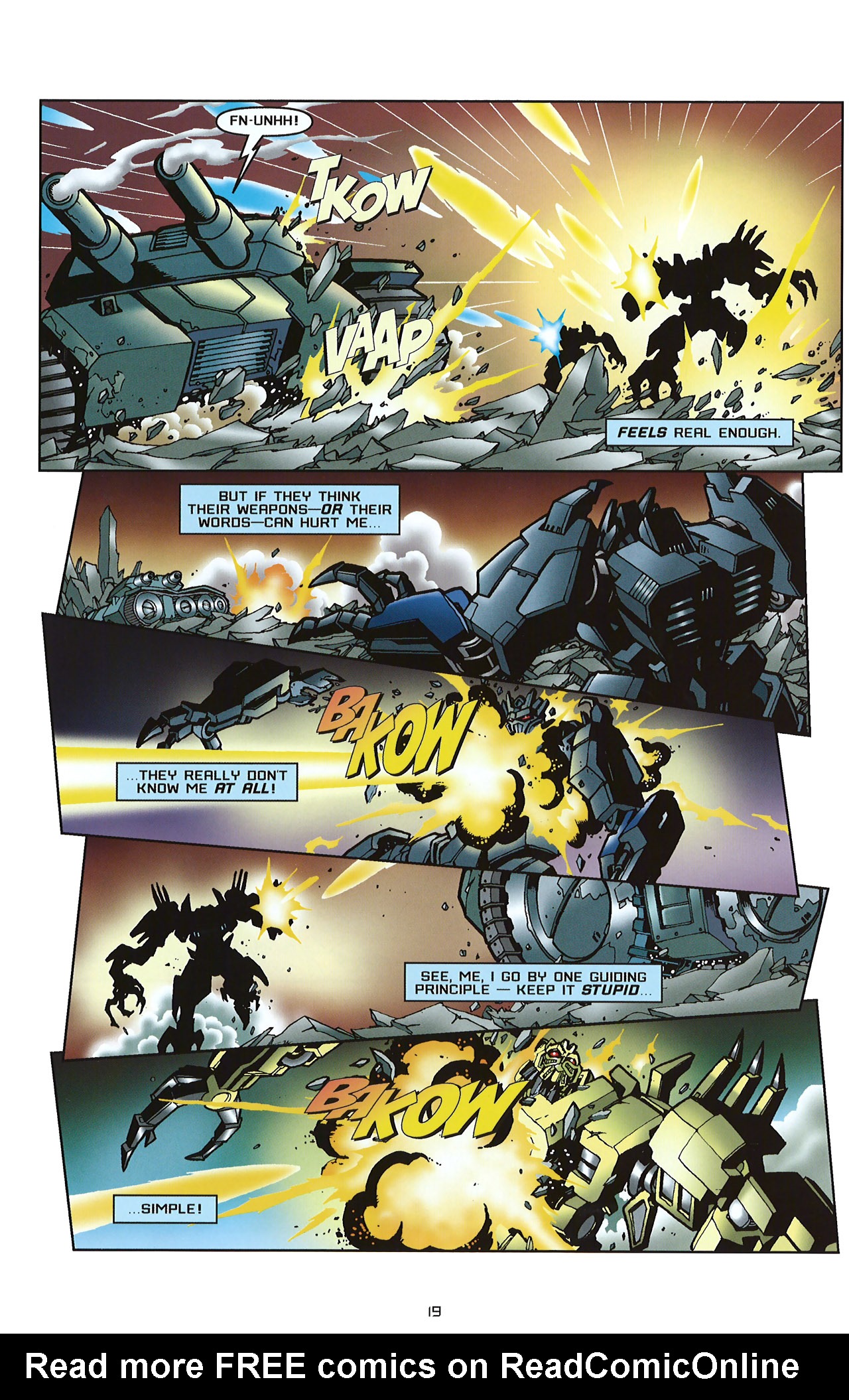 Read online Transformers: Saga of the Allspark comic -  Issue #2 - 22