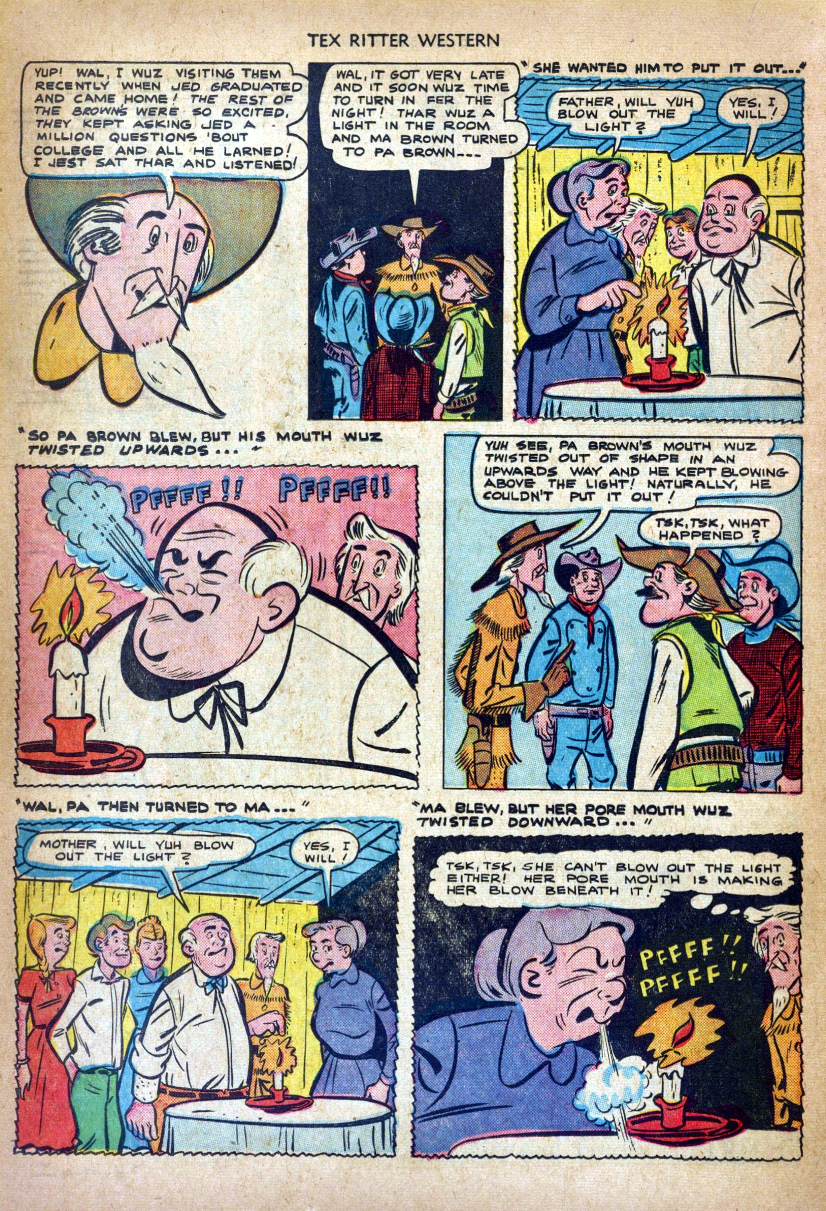 Read online Tex Ritter Western comic -  Issue #4 - 26