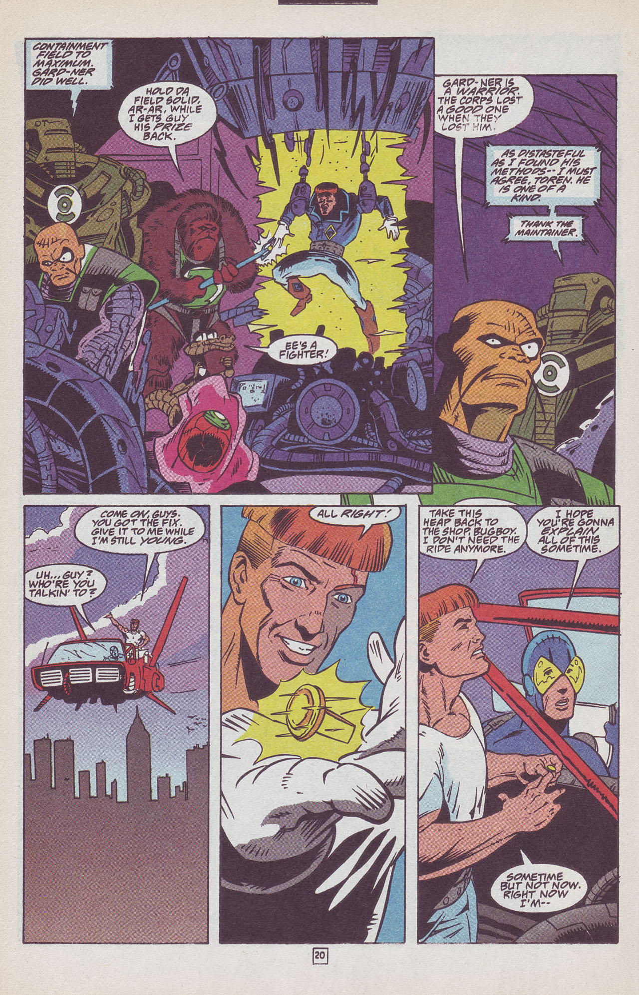 Read online Guy Gardner comic -  Issue #15 - 26