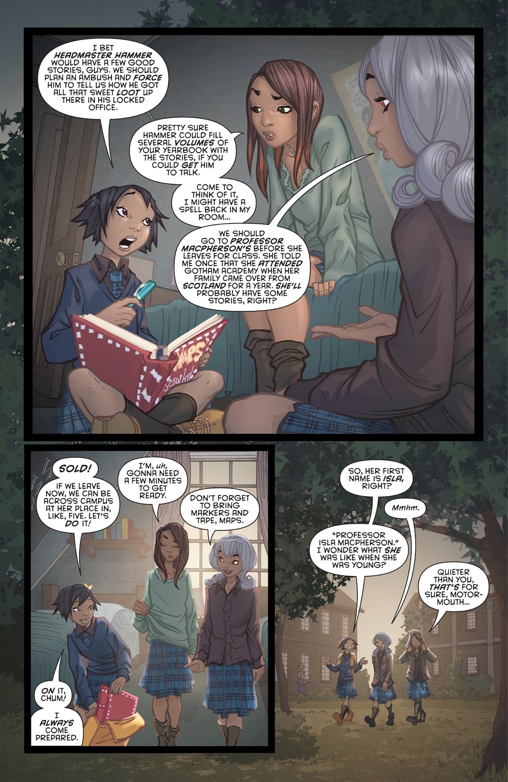 Read online Gotham Academy comic -  Issue # _The Complete Collection (Part 4) - 16