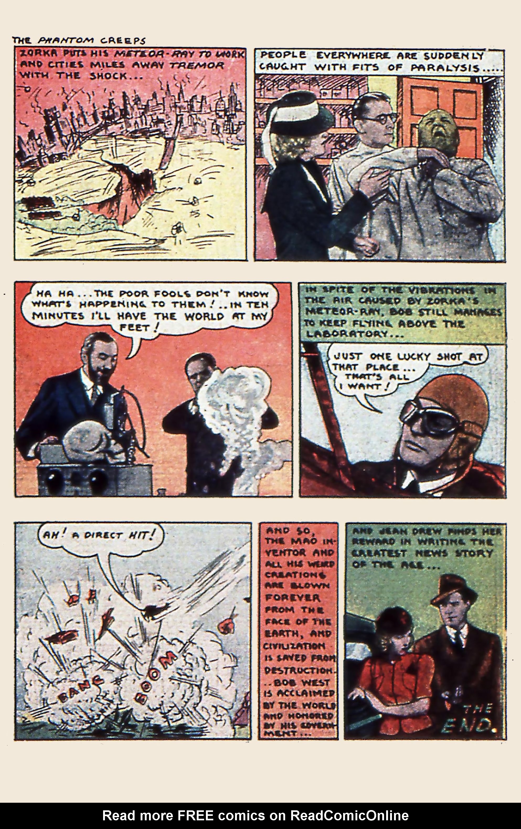 Read online J. Werner presents Classic Pulp comic -  Issue # Robots - 15
