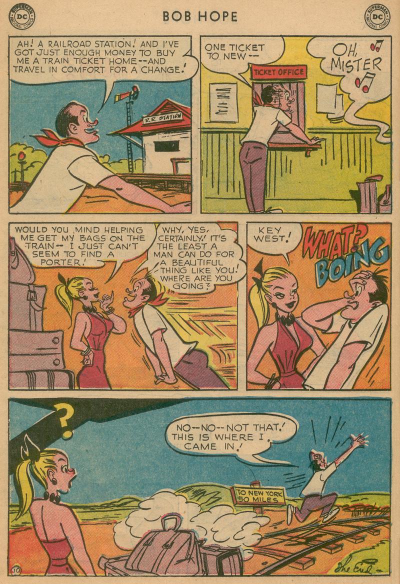 Read online The Adventures of Bob Hope comic -  Issue #18 - 32