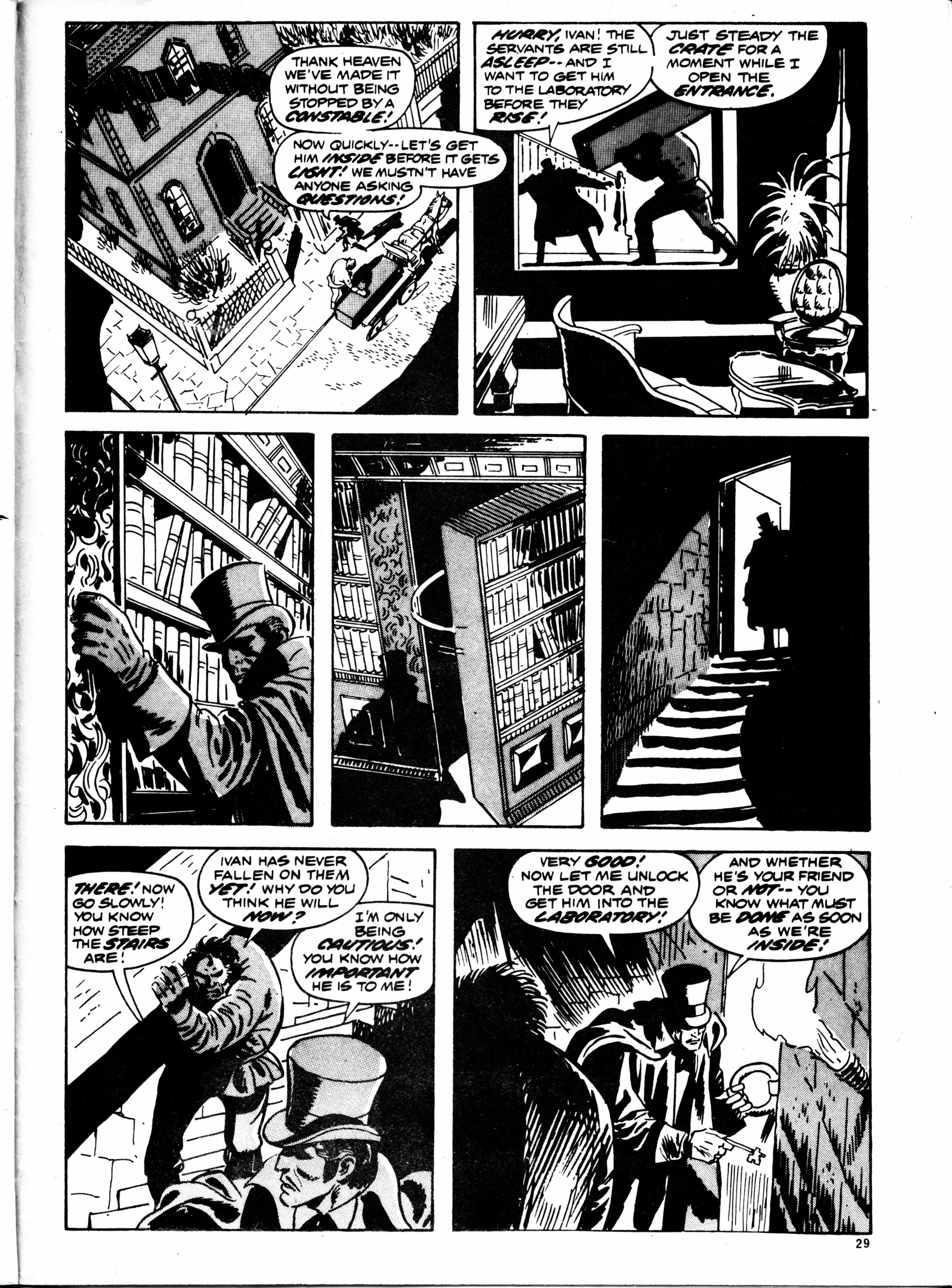 Read online Dracula Lives (1974) comic -  Issue #19 - 29