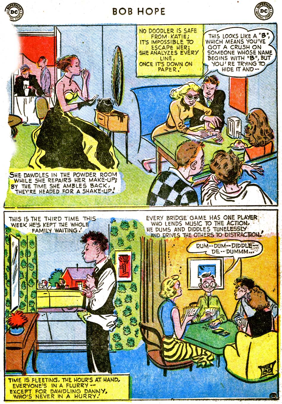 Read online The Adventures of Bob Hope comic -  Issue #20 - 21