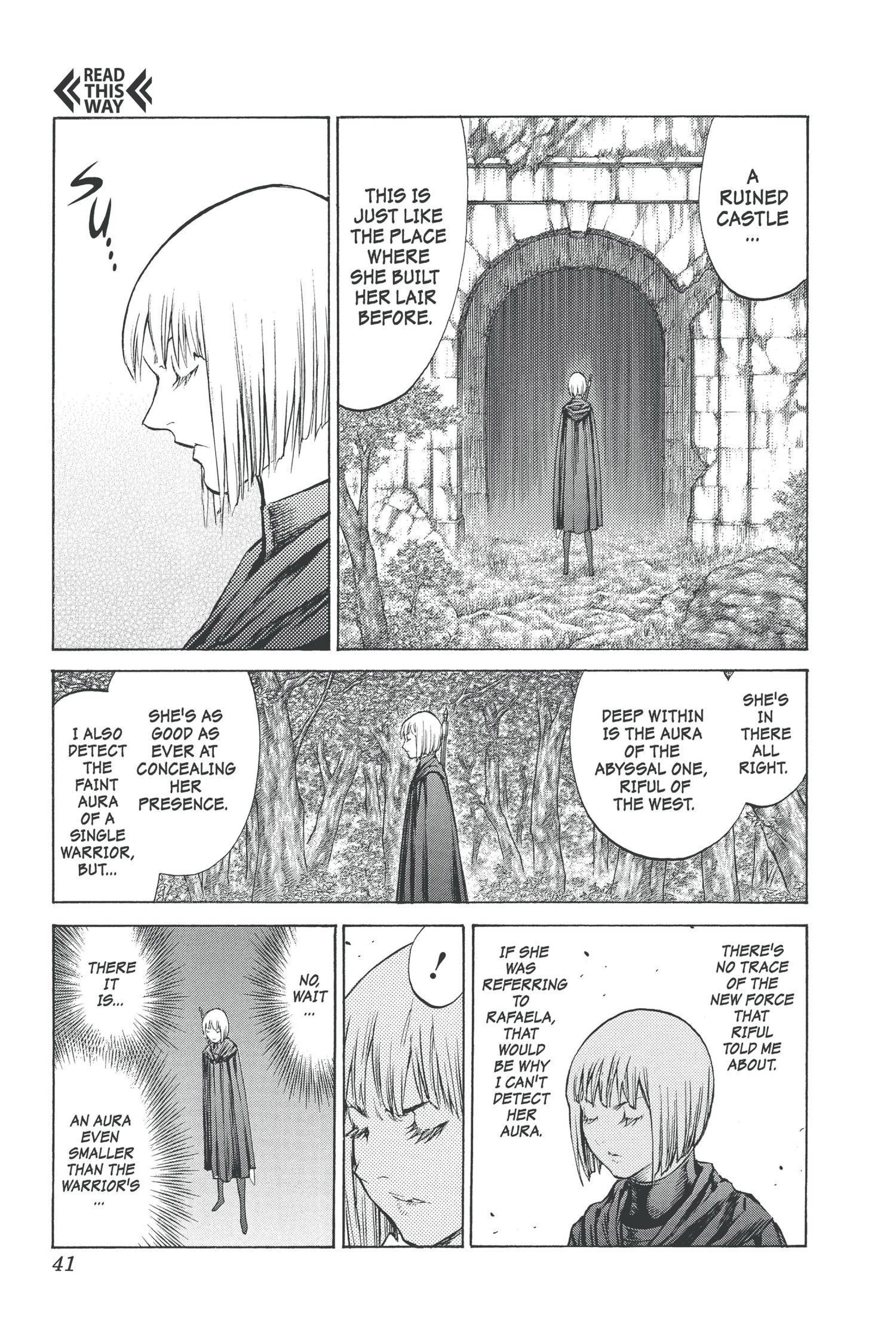 Read online Claymore comic -  Issue #17 - 40