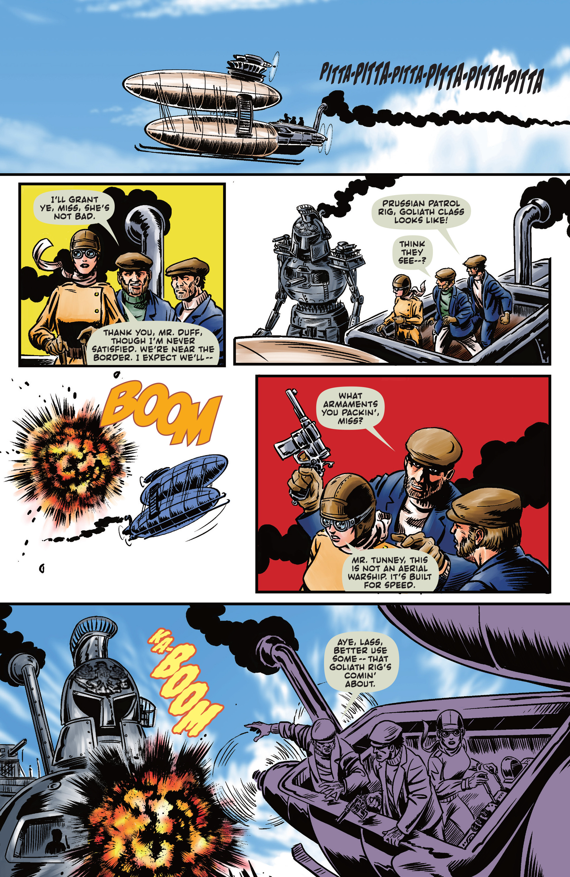 Read online Larry Blamire’s Steam Wars comic -  Issue #2 - 10