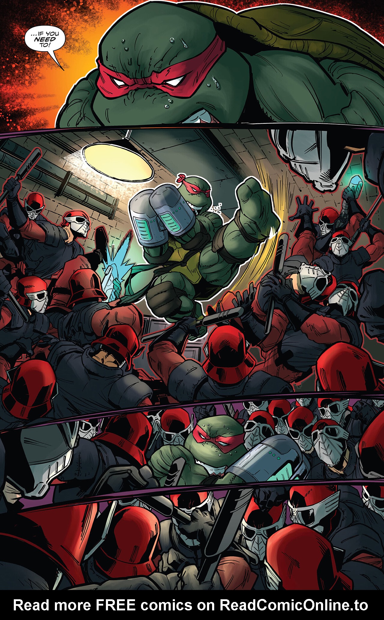 Read online Teenage Mutant Ninja Turtles vs. Street Fighter comic -  Issue #3 - 18