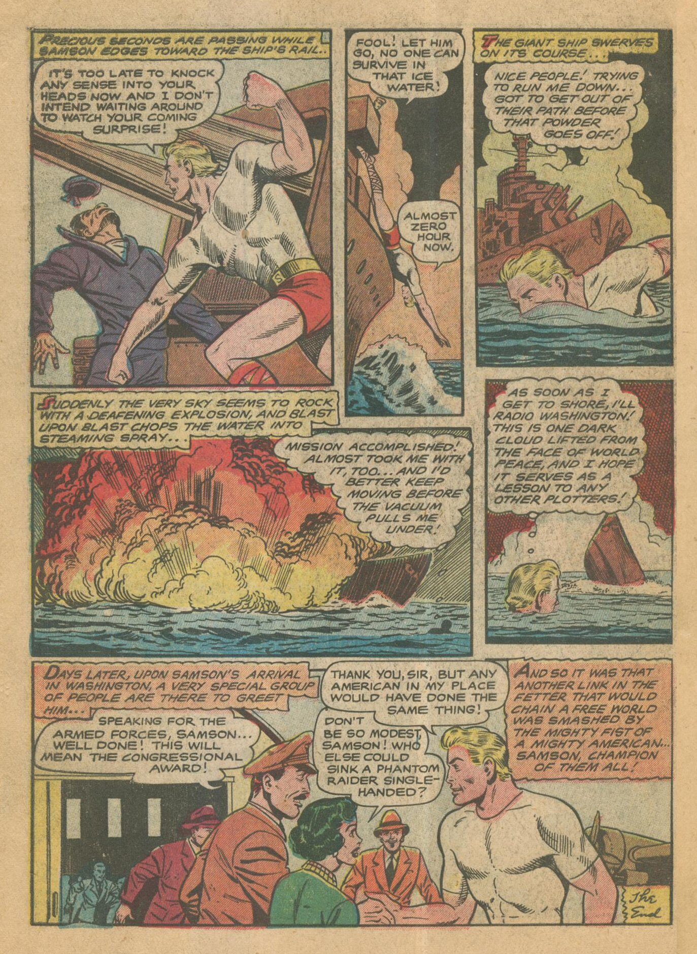 Read online Samson (1955) comic -  Issue #14 - 33