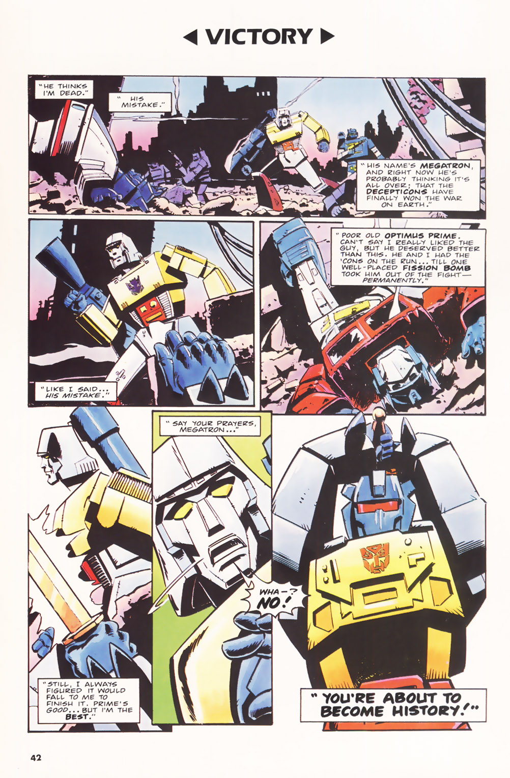 Read online The Transformers Annual comic -  Issue #1986 - 40