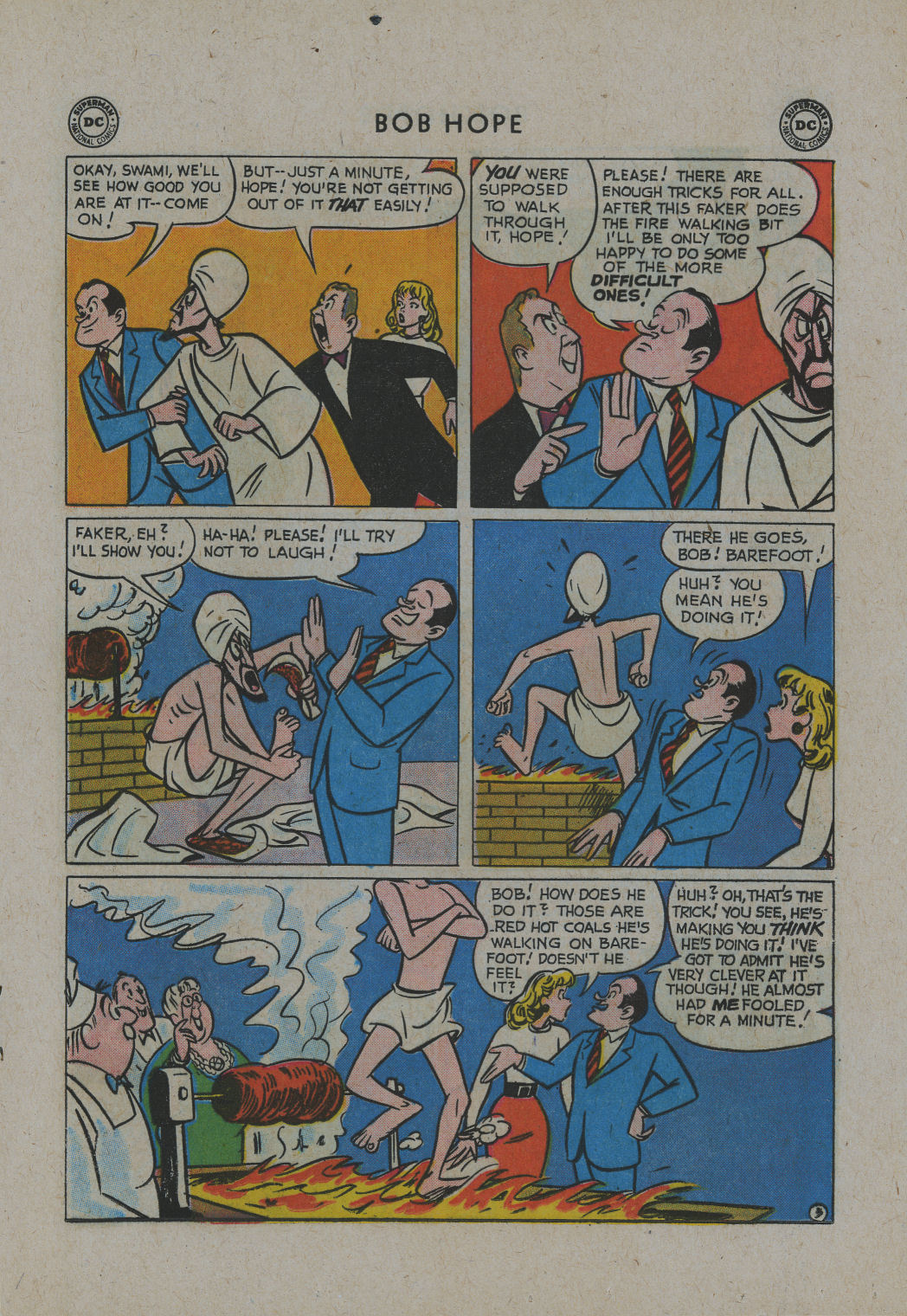 Read online The Adventures of Bob Hope comic -  Issue #52 - 17