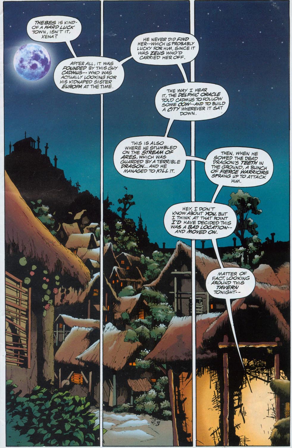 Read online Xena: Warrior Princess - The Dragon's Teeth comic -  Issue #1 - 3