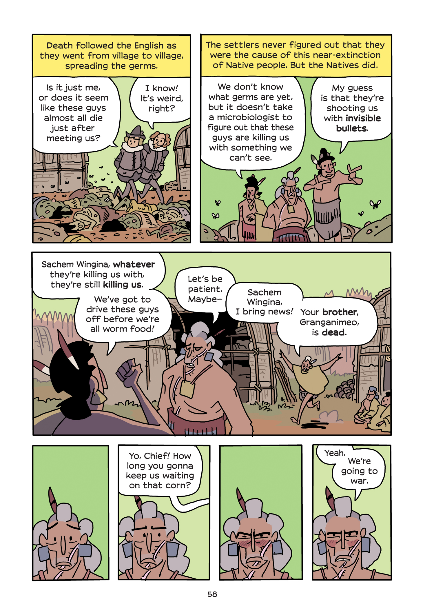 Read online History Comics comic -  Issue # The Roanoke Colony - Americas First Mystery - 64