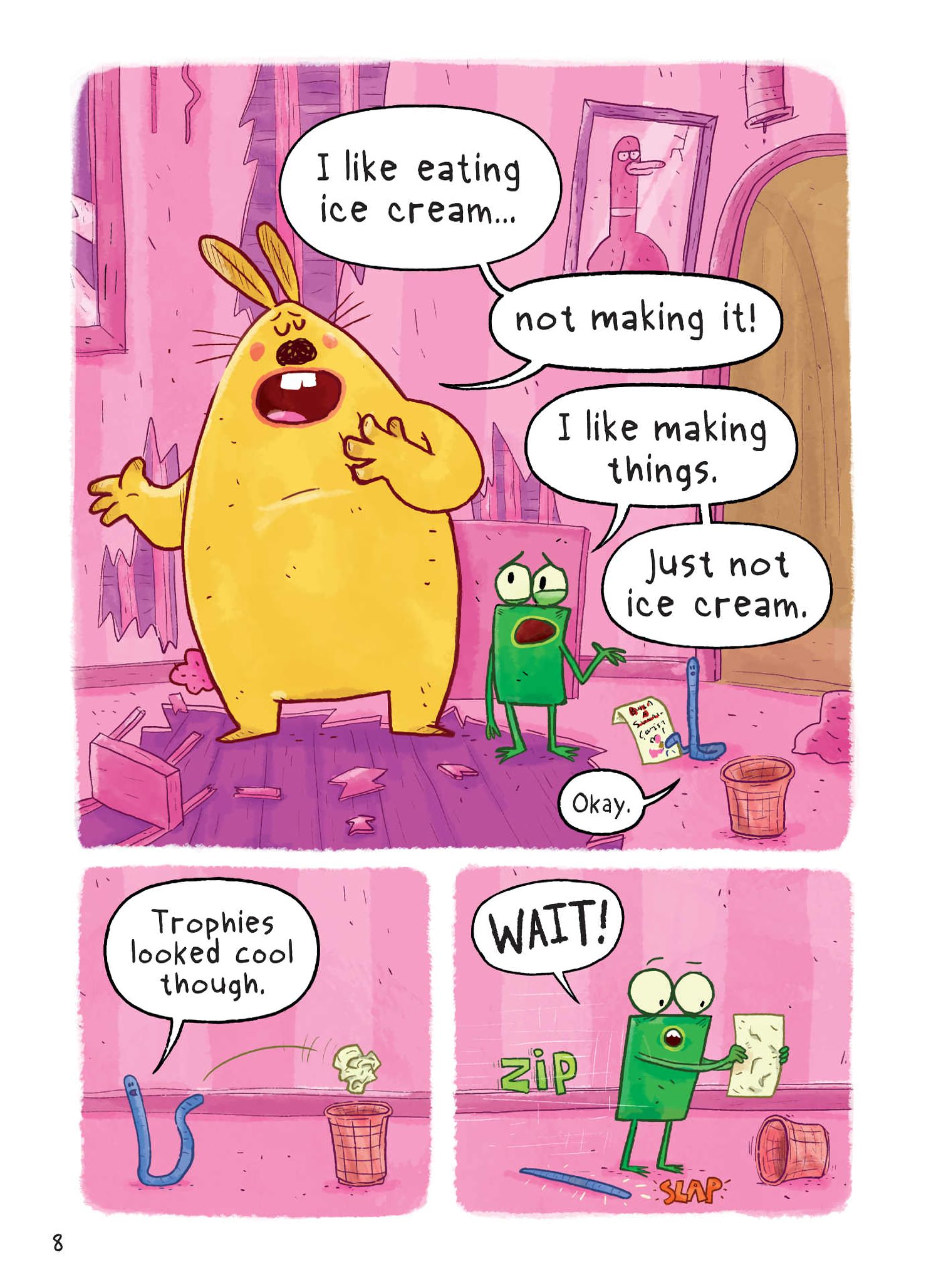 Read online Blue, Barry & Pancakes comic -  Issue # TPB 3 - 14