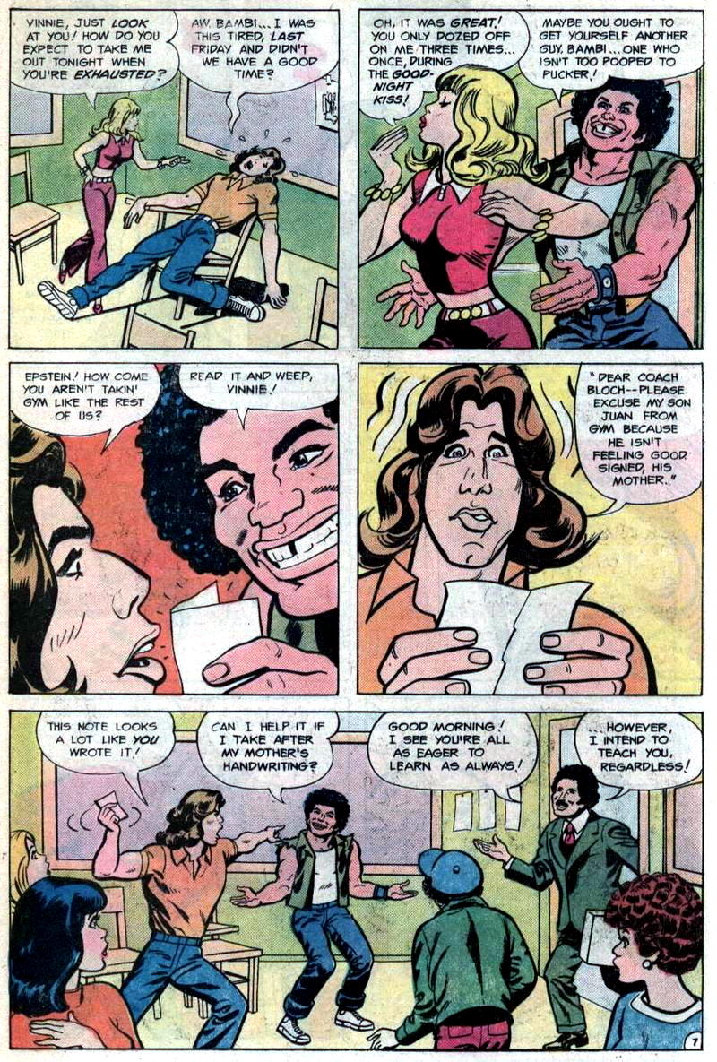 Read online Welcome Back, Kotter comic -  Issue #4 - 8