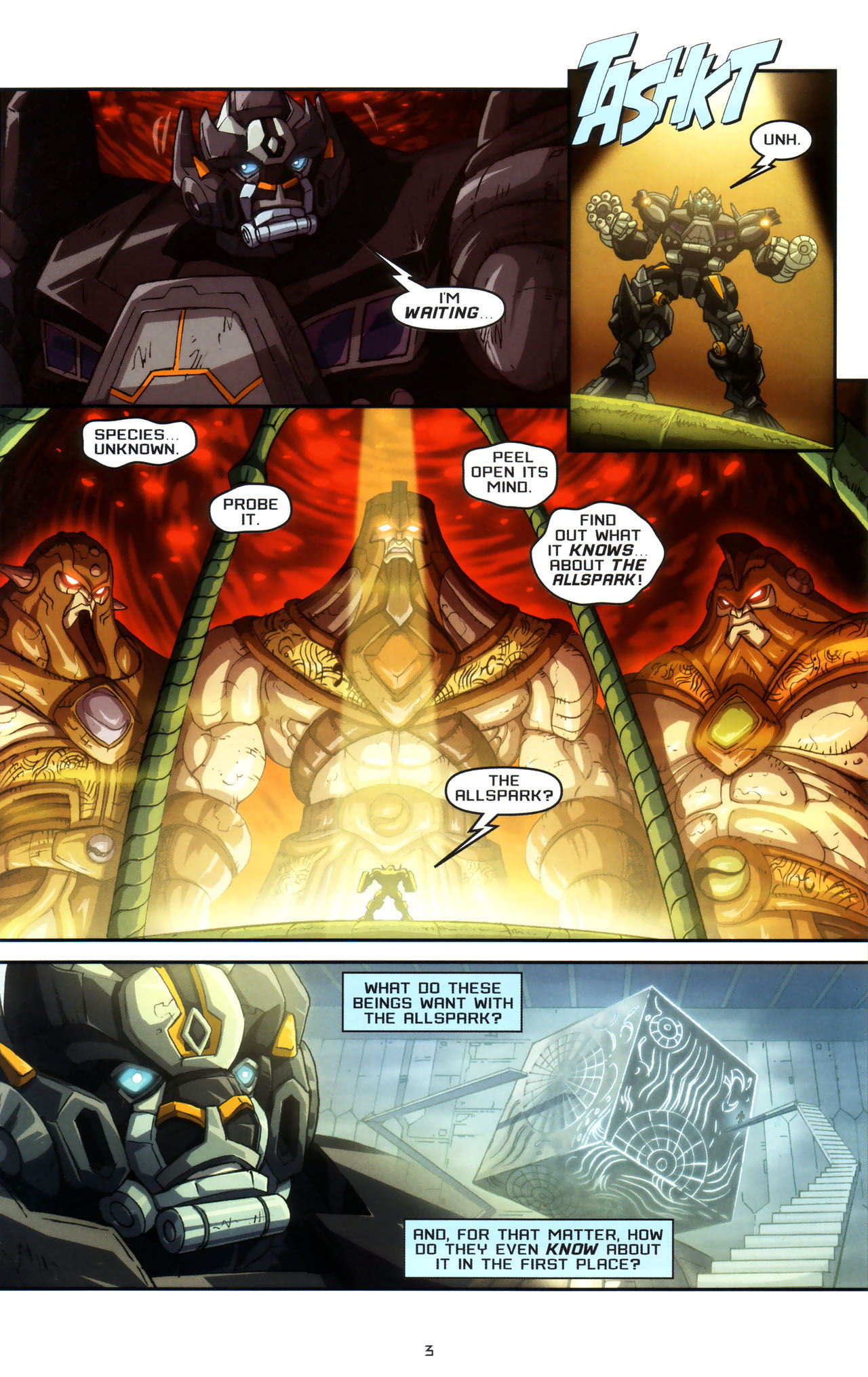 Read online Transformers: Saga of the Allspark comic -  Issue #3 - 6