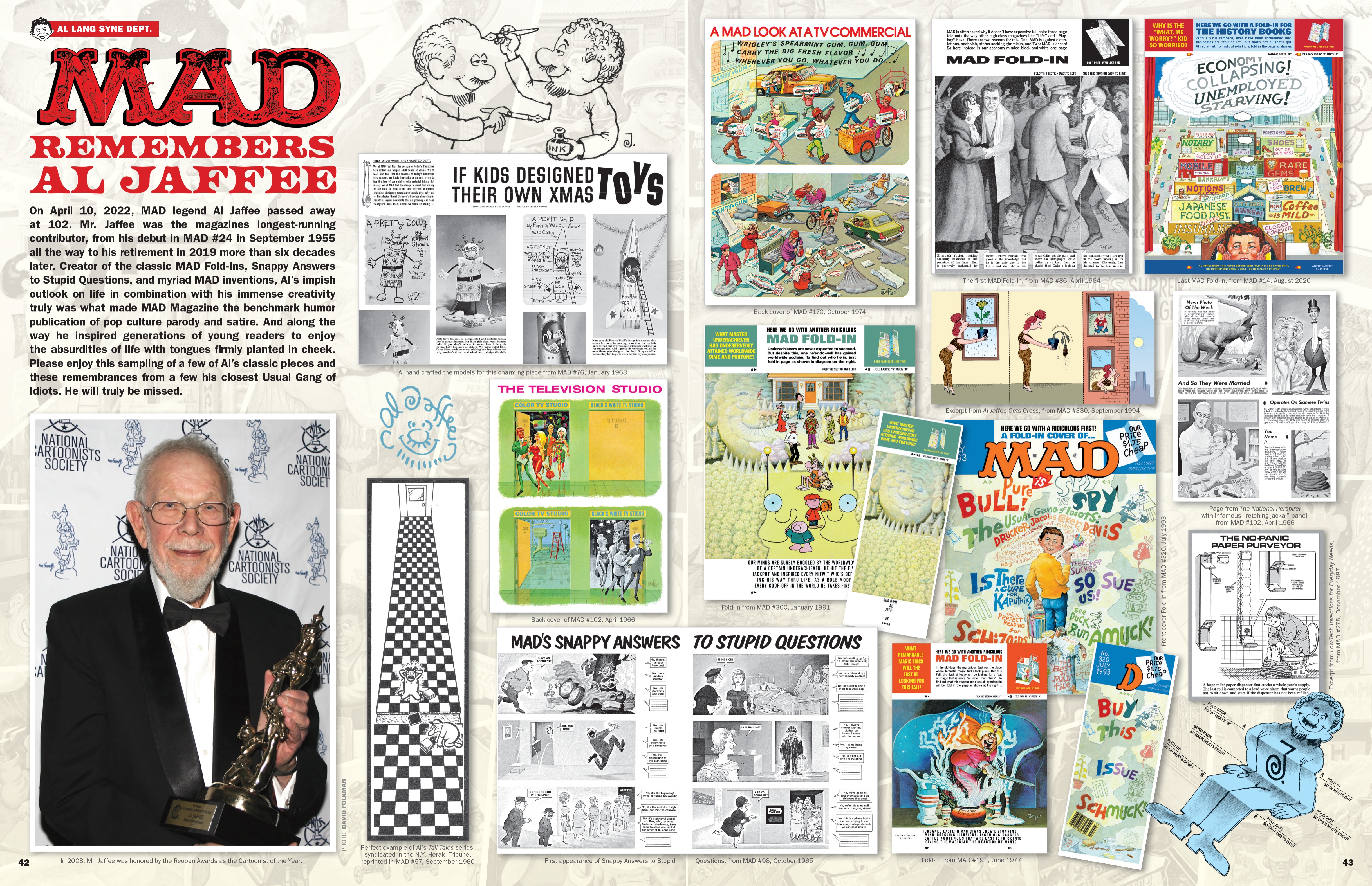 Read online MAD Magazine comic -  Issue #32 - 34