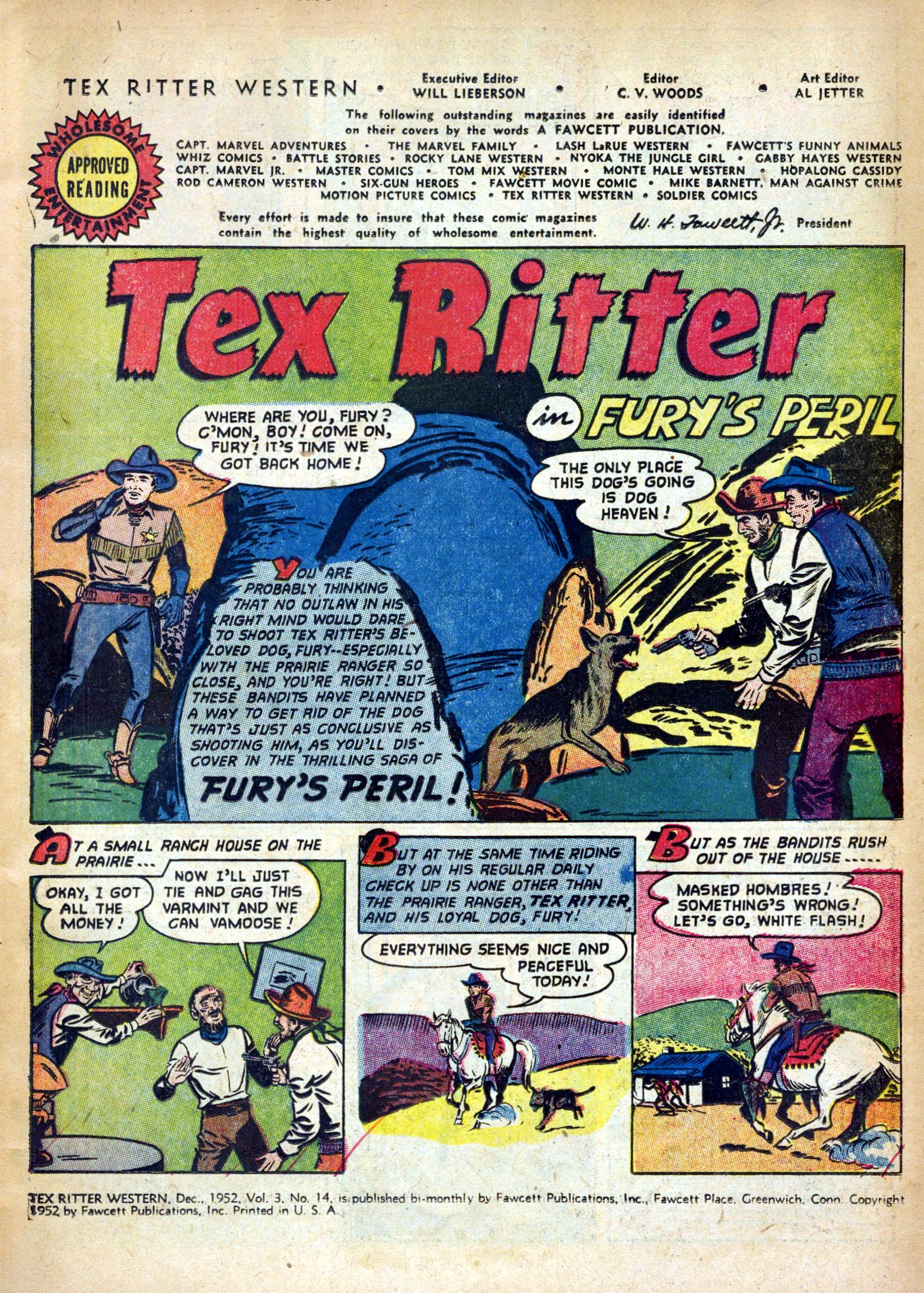 Read online Tex Ritter Western comic -  Issue #14 - 3