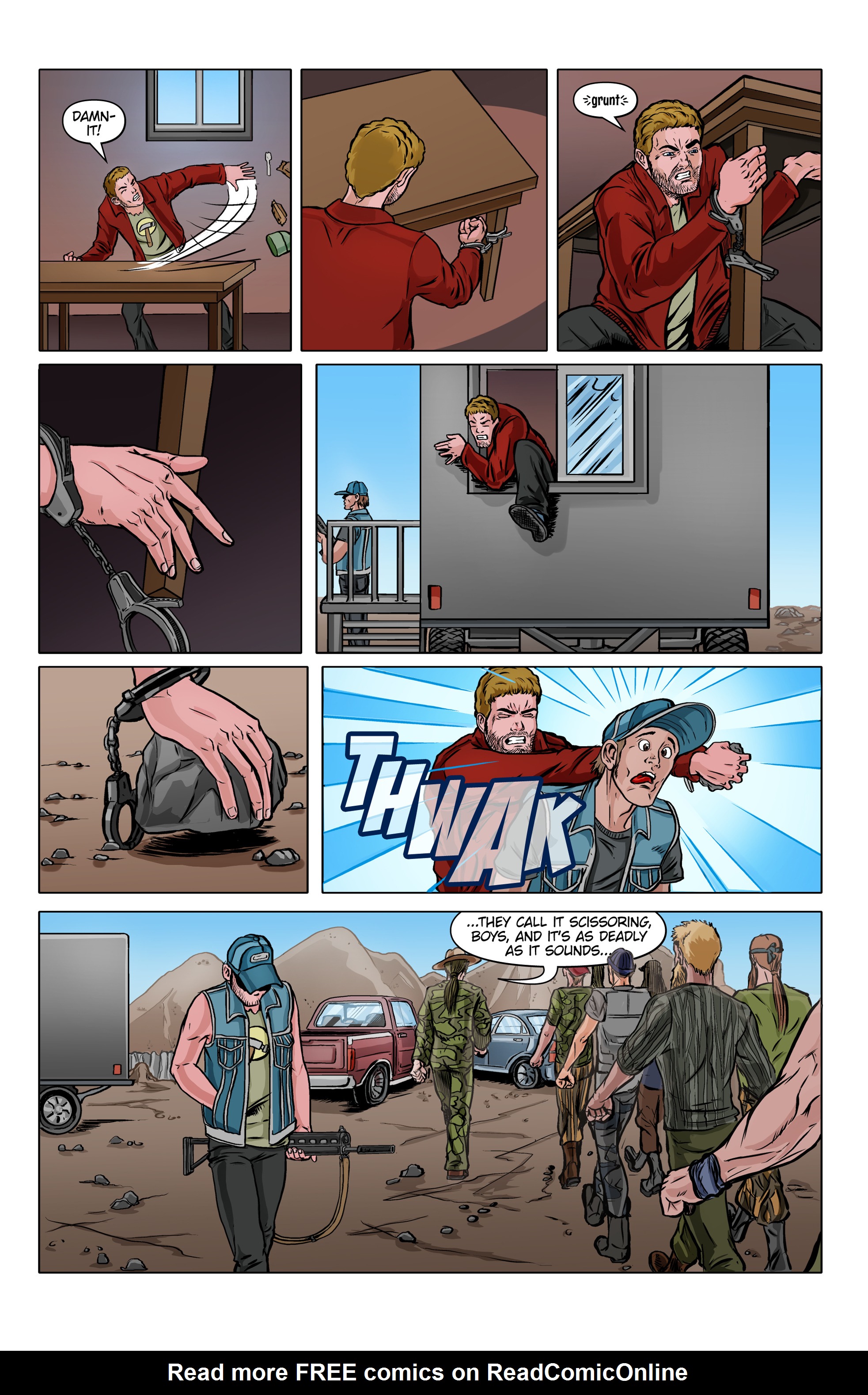 Read online Lesbian Zombies from Outer Space comic -  Issue #5 - 6