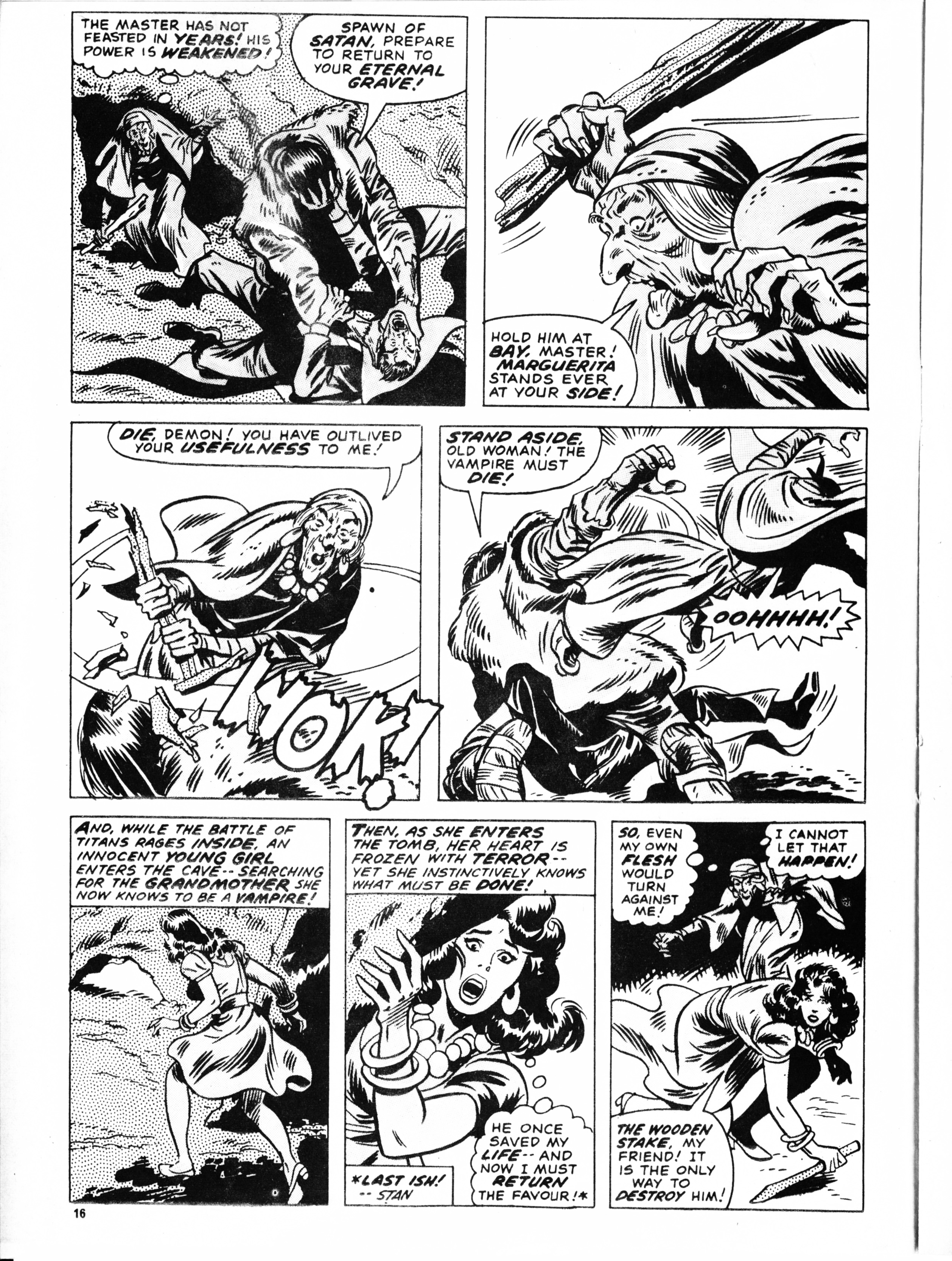 Read online Dracula Lives (1974) comic -  Issue #16 - 16