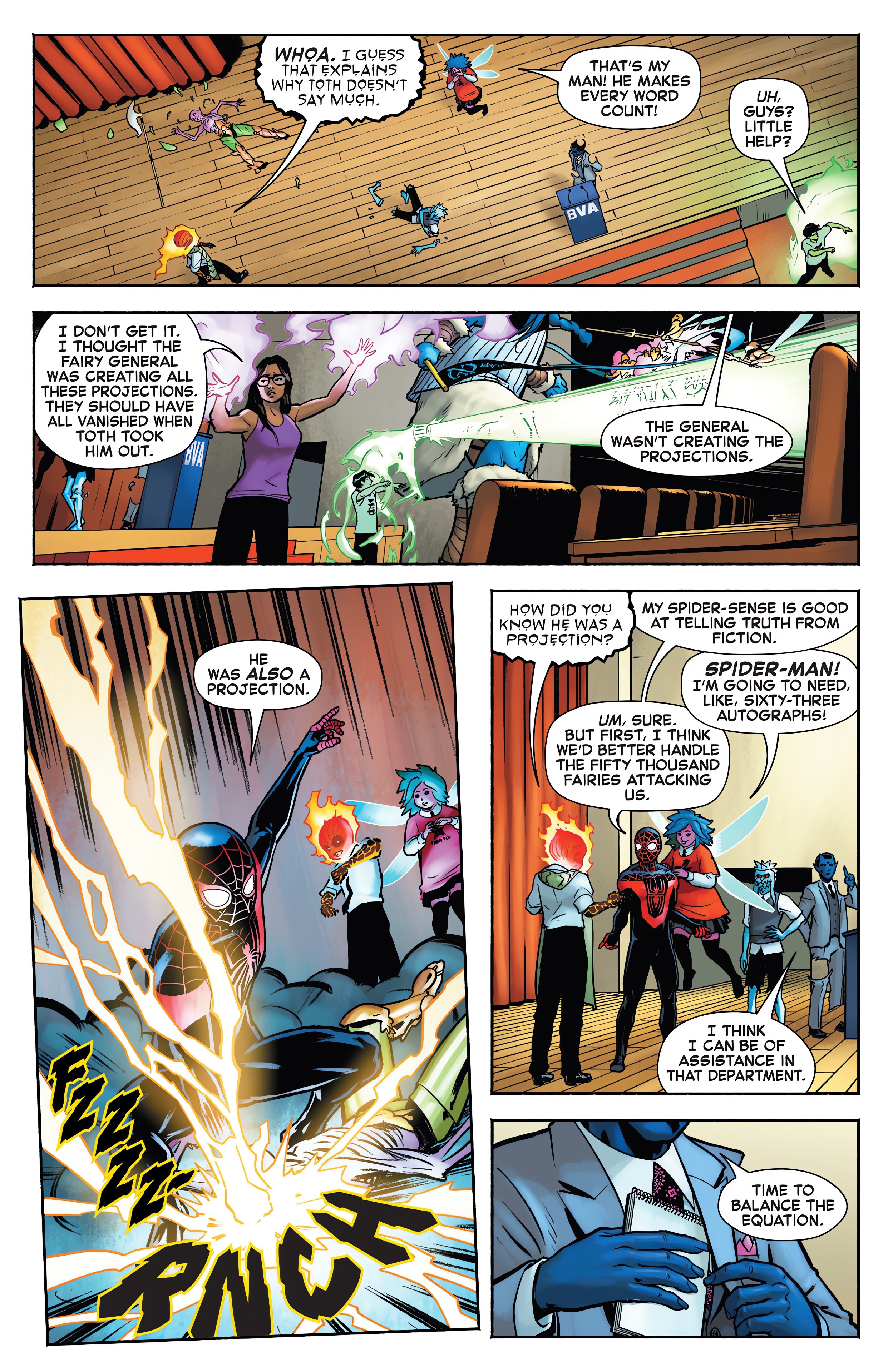 Read online Strange Academy: Miles Morales comic -  Issue #1 - 16