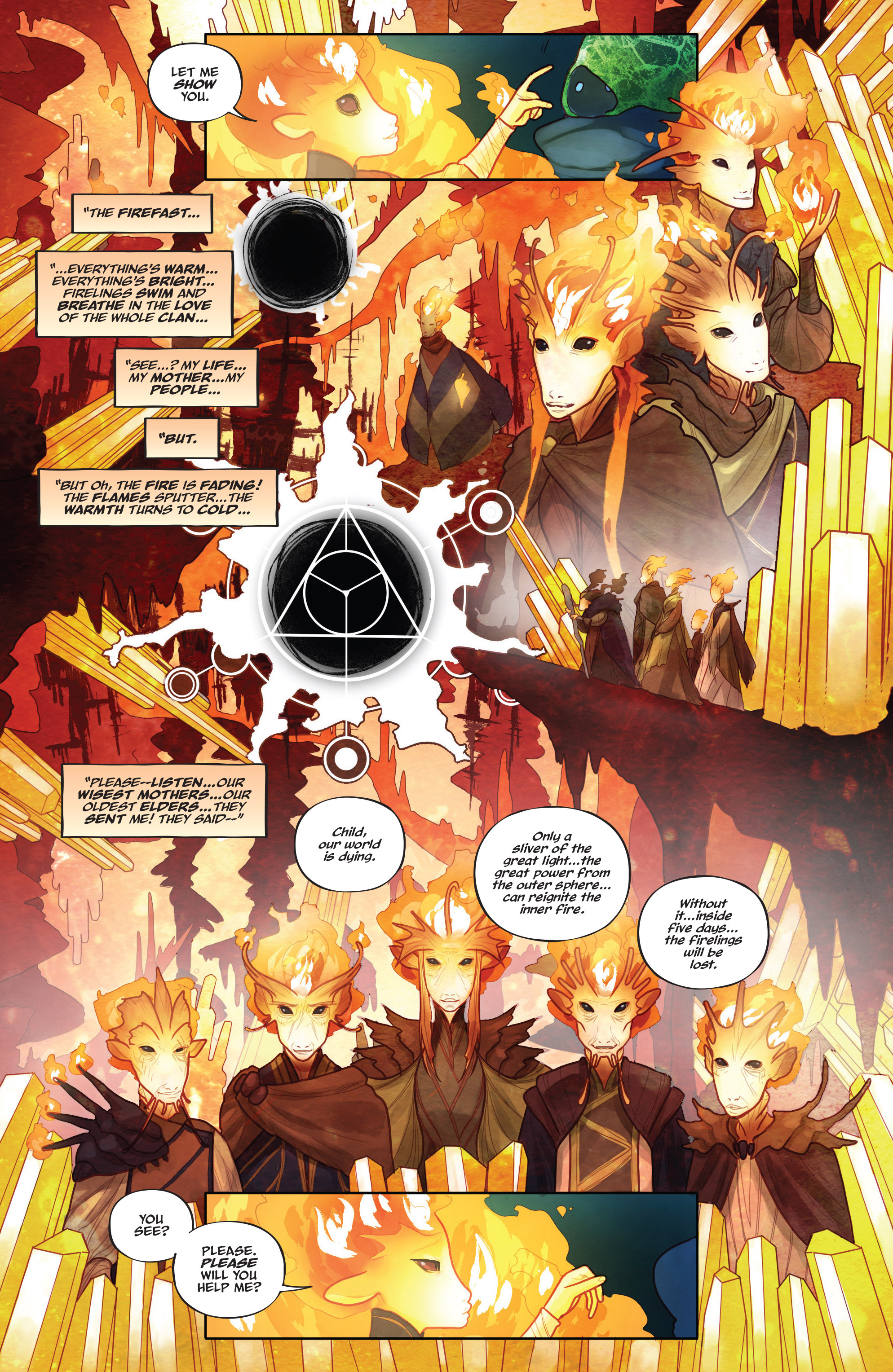 Read online The Power of the Dark Crystal comic -  Issue #1 - 12