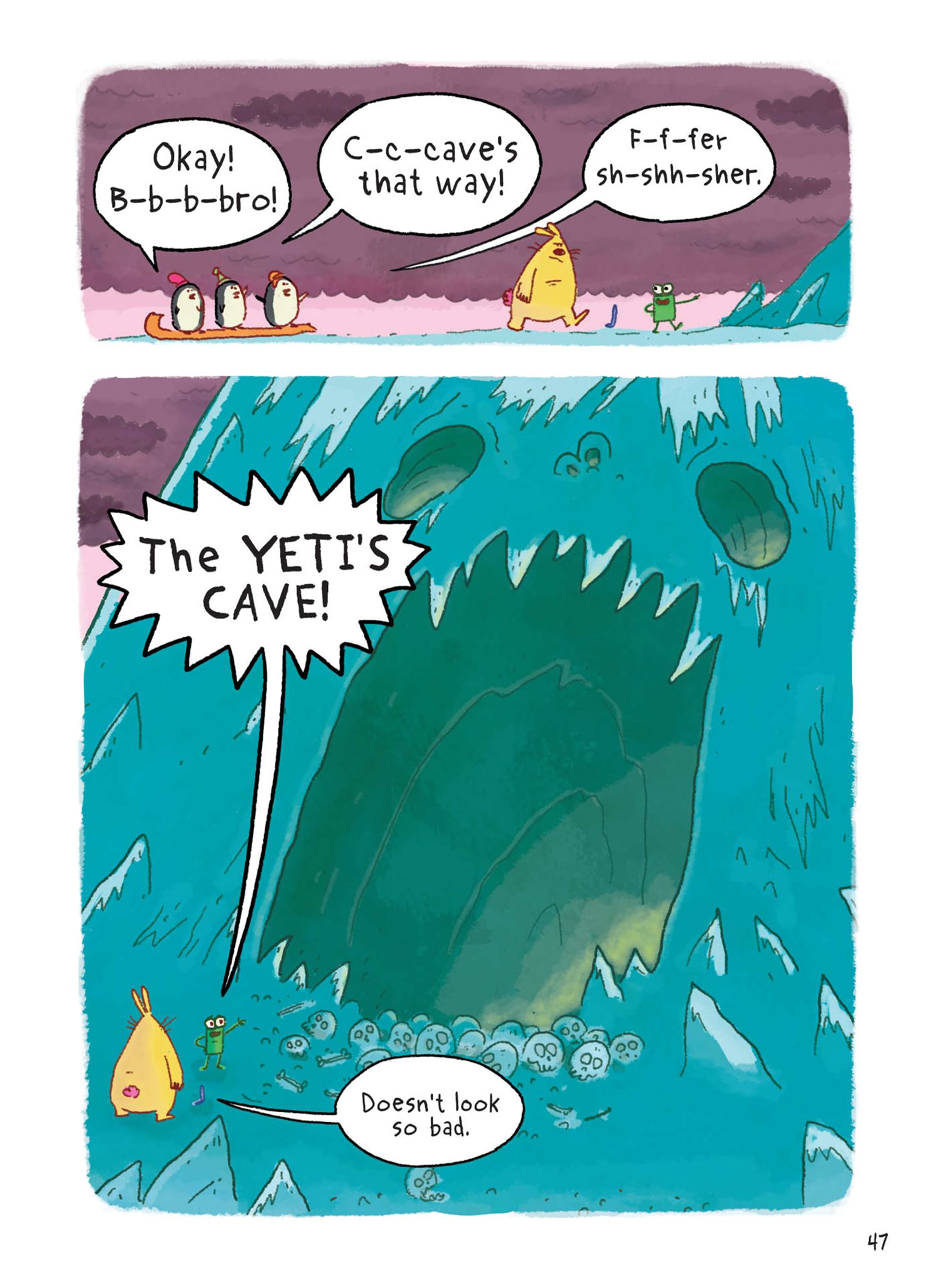 Read online Blue, Barry & Pancakes comic -  Issue # TPB 3 - 50